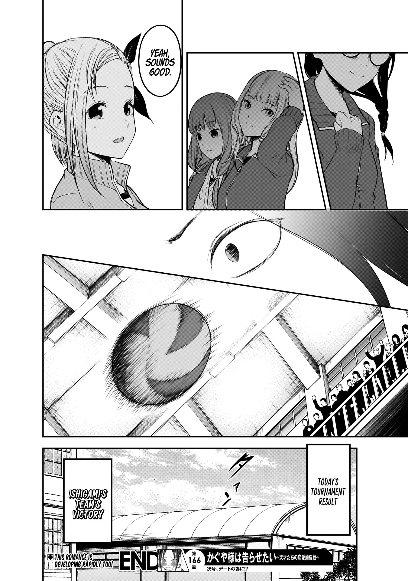 Kaguya-sama wa Kokurasetai - Tensai-tachi no Renai Zunousen Chapter 176 page 19 - Chapter 176: Yu Ishigami Wants to Show Off