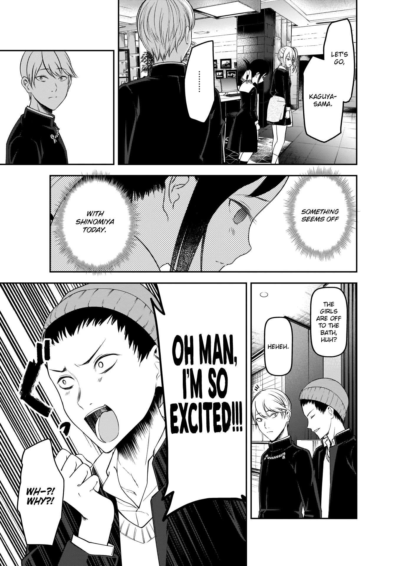 Kaguya-sama wa Kokurasetai - Tensai-tachi no Renai Zunousen Chapter 180 page 18 - Chapter 180: Miyuki Shirogane Wants to Go Around