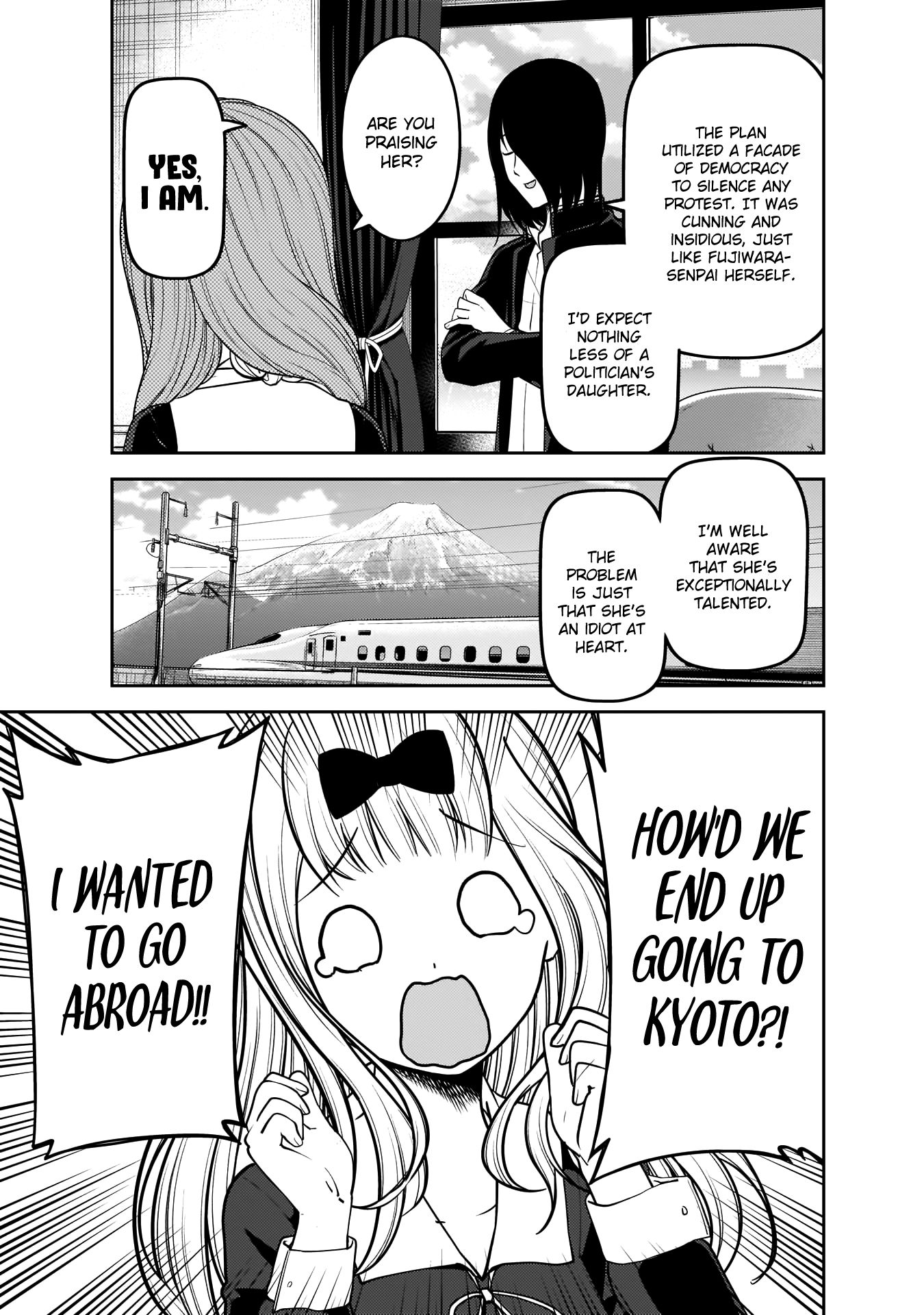 Kaguya-sama wa Kokurasetai - Tensai-tachi no Renai Zunousen Chapter 180 page 4 - Chapter 180: Miyuki Shirogane Wants to Go Around