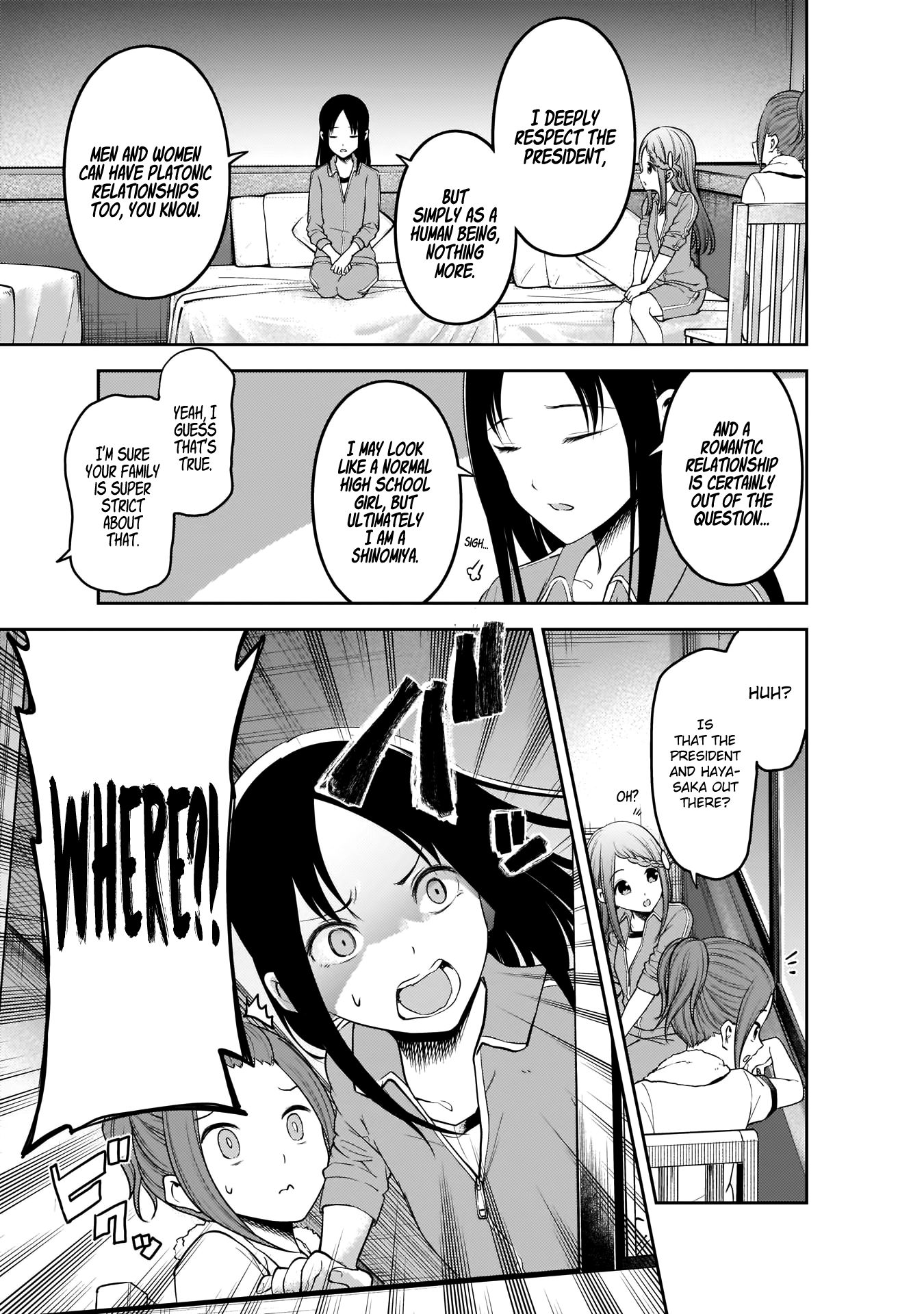Kaguya-sama wa Kokurasetai - Tensai-tachi no Renai Zunousen Chapter 182 page 6 - Chapter 182: Ai Hayasaka's Friend, Part 1