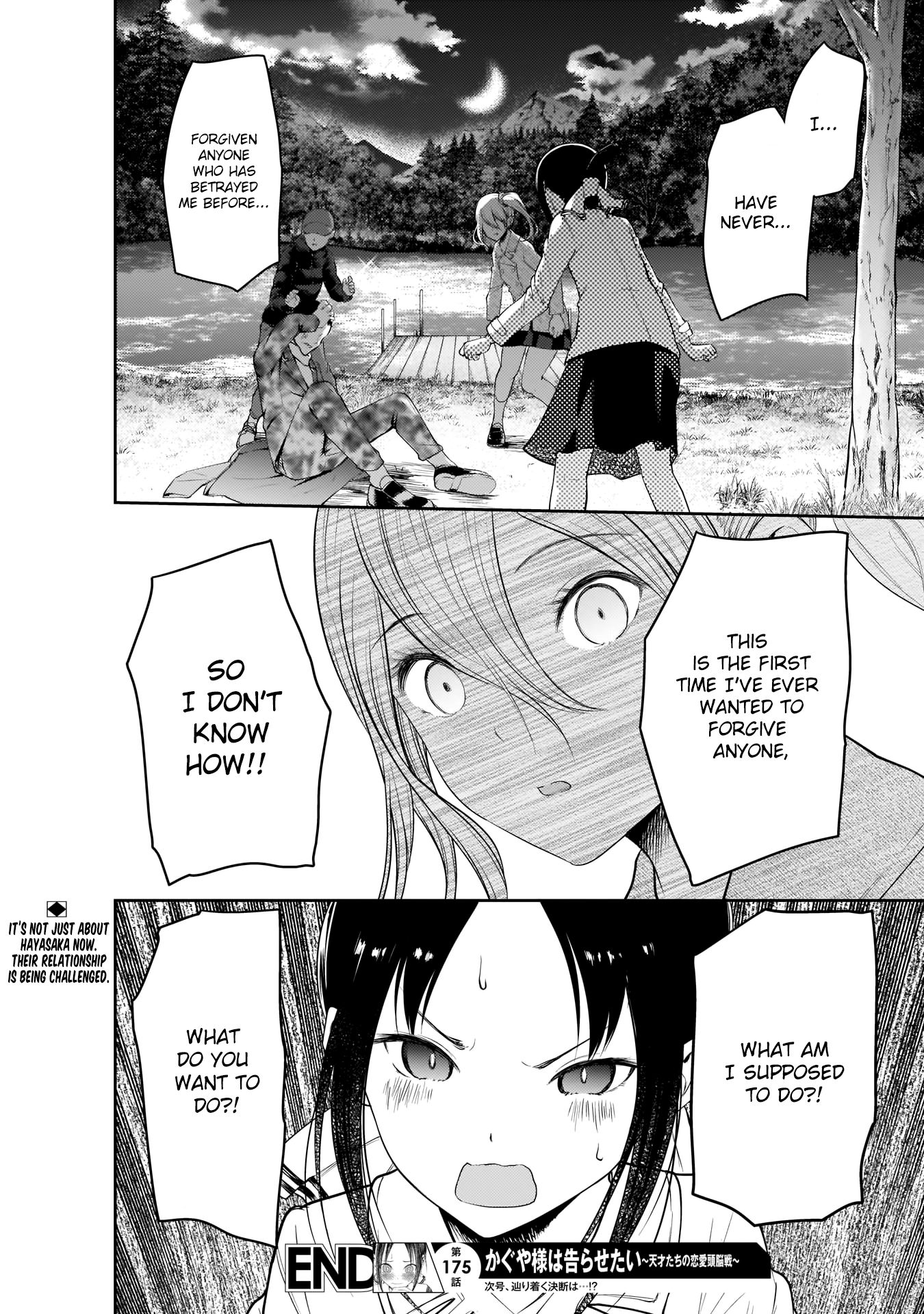 Kaguya-sama wa Kokurasetai - Tensai-tachi no Renai Zunousen Chapter 185 page 19 - Chapter 185: Ai Hayasaka's Friends, Part 4
