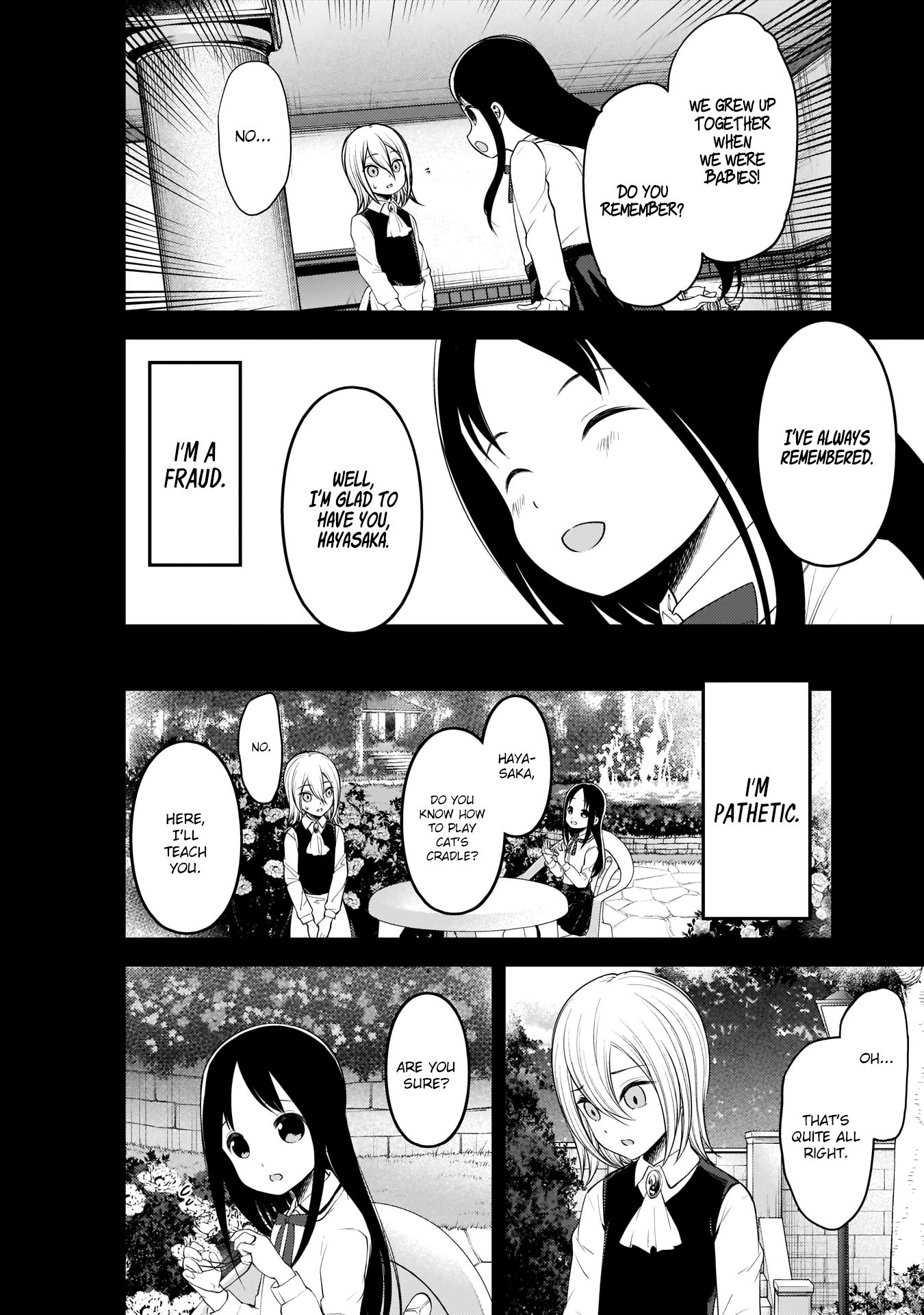 Kaguya-sama wa Kokurasetai - Tensai-tachi no Renai Zunousen Chapter 185 page 6 - Chapter 185: Ai Hayasaka's Friends, Part 4