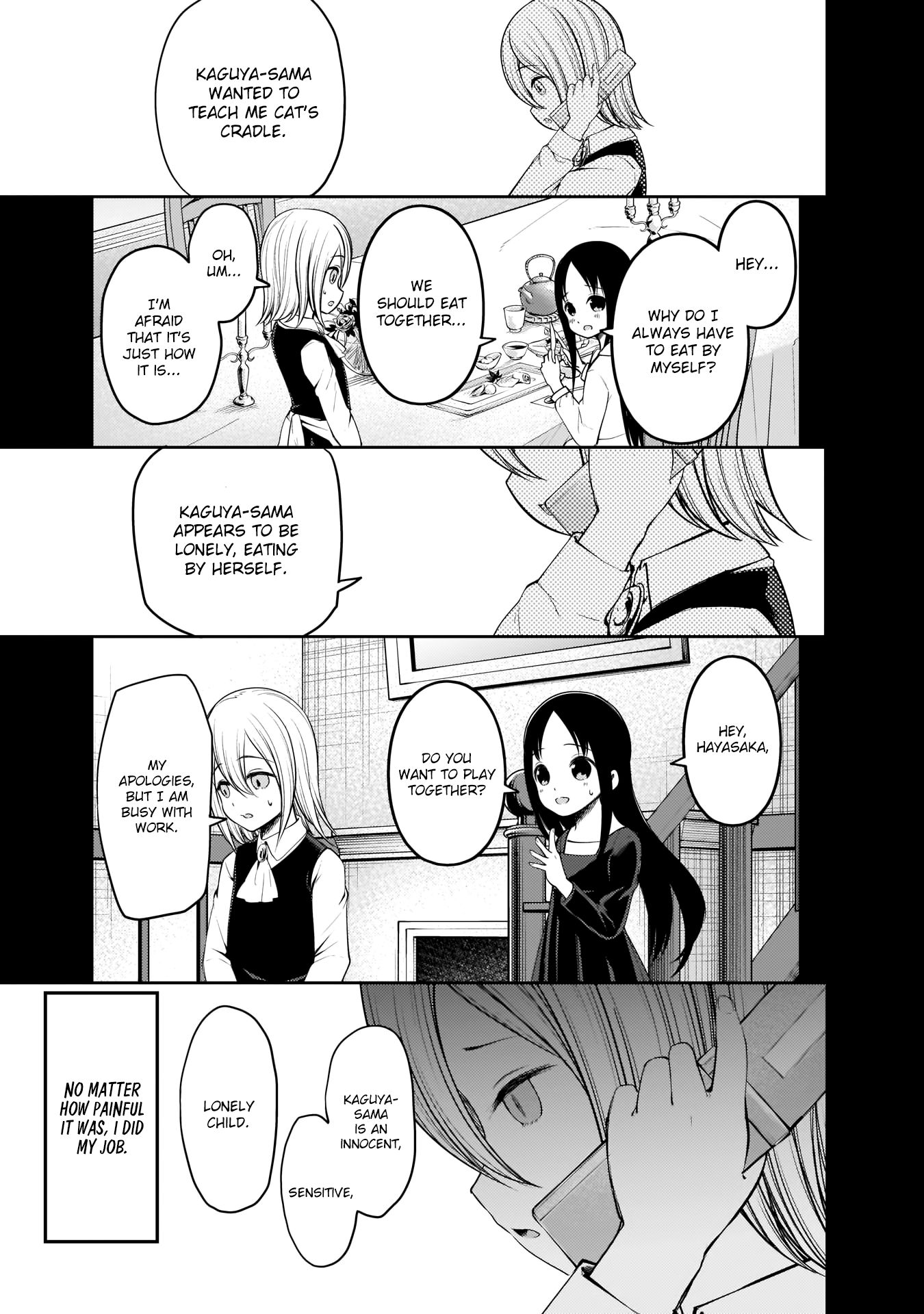 Kaguya-sama wa Kokurasetai - Tensai-tachi no Renai Zunousen Chapter 185 page 7 - Chapter 185: Ai Hayasaka's Friends, Part 4