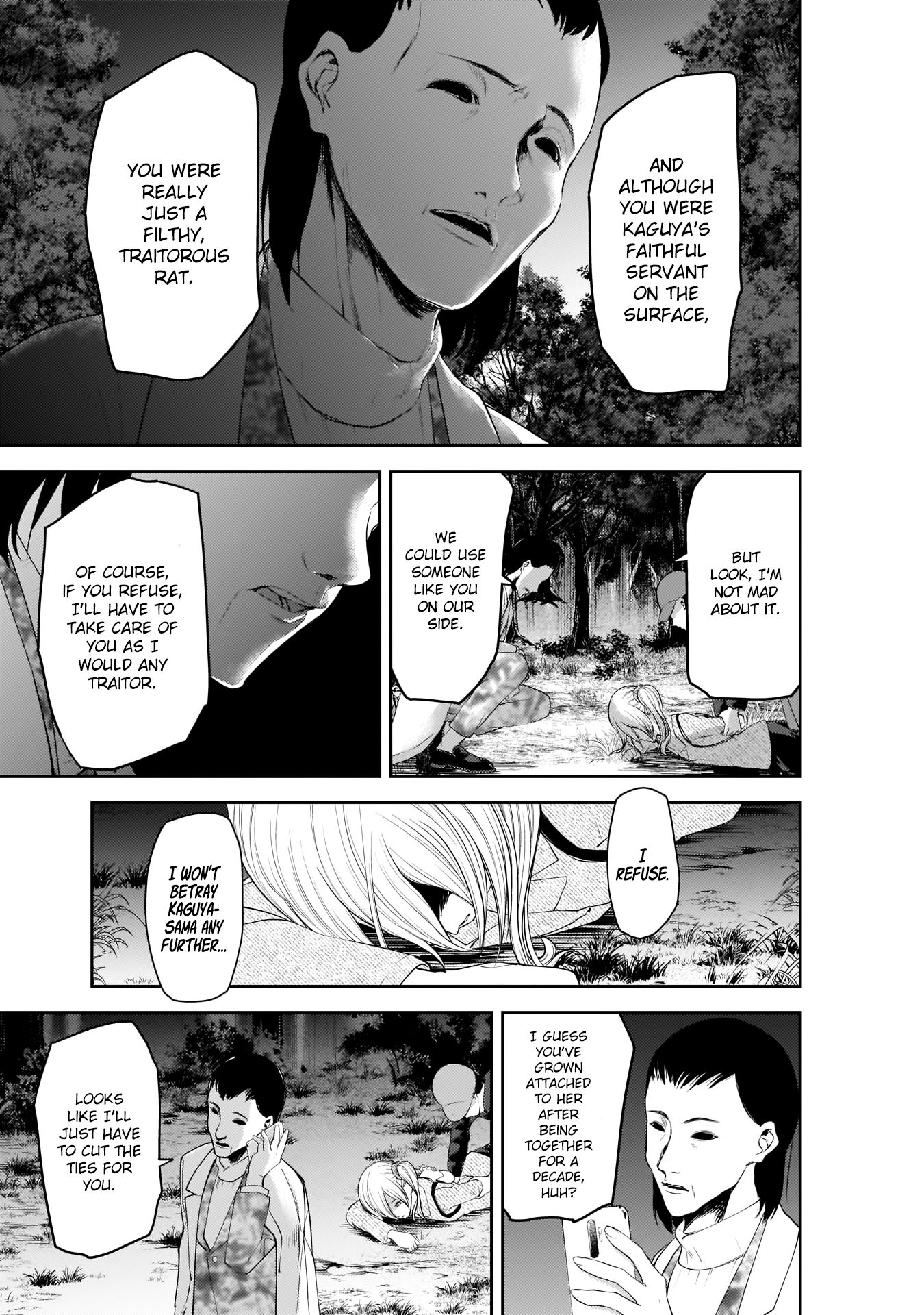 Kaguya-sama wa Kokurasetai - Tensai-tachi no Renai Zunousen Chapter 185 page 9 - Chapter 185: Ai Hayasaka's Friends, Part 4