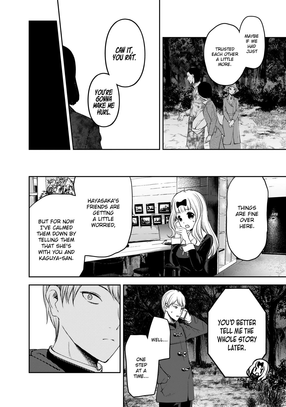 Kaguya-sama wa Kokurasetai - Tensai-tachi no Renai Zunousen Chapter 186 page 11 - Chapter 186