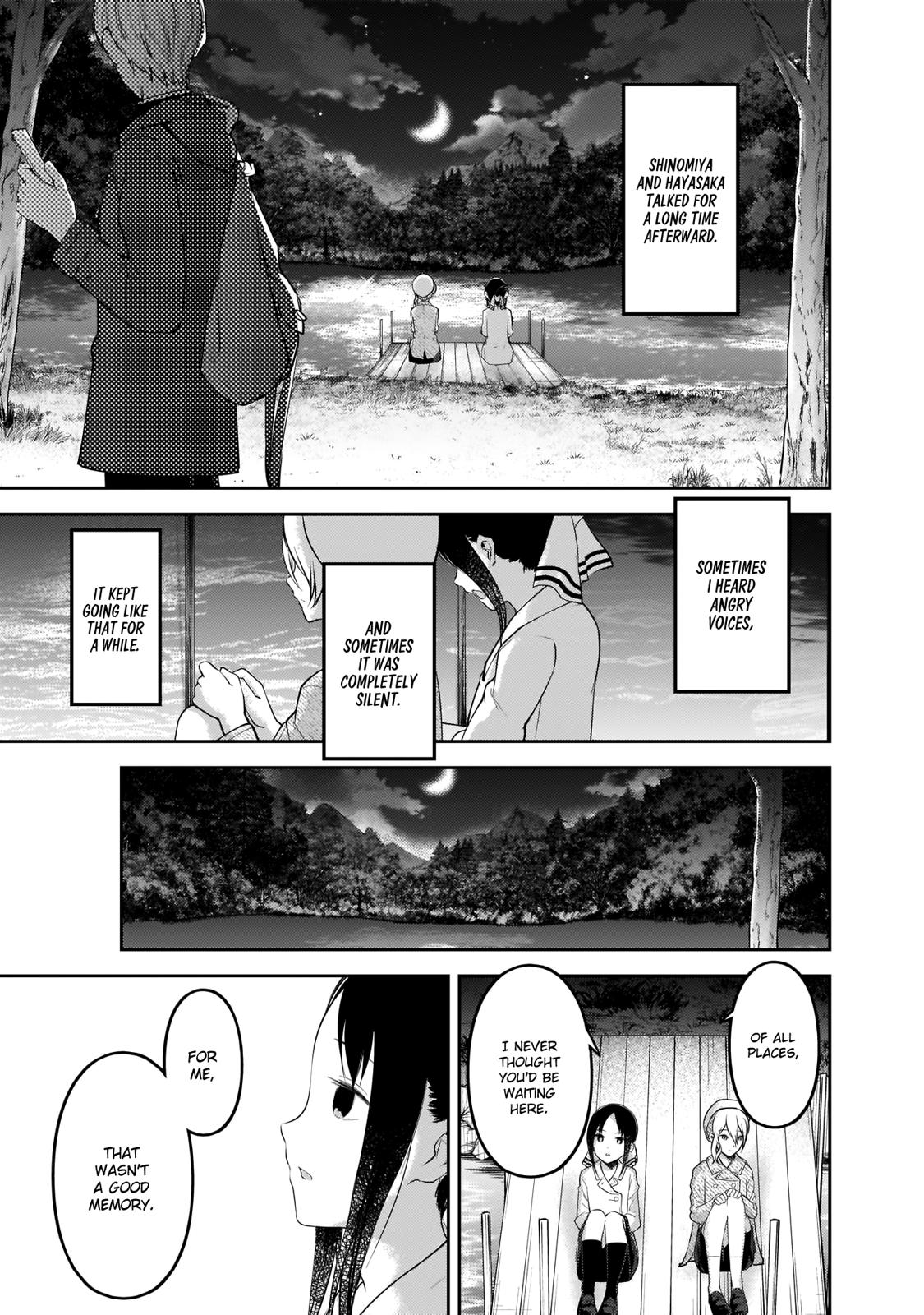 Kaguya-sama wa Kokurasetai - Tensai-tachi no Renai Zunousen Chapter 186 page 12 - Chapter 186