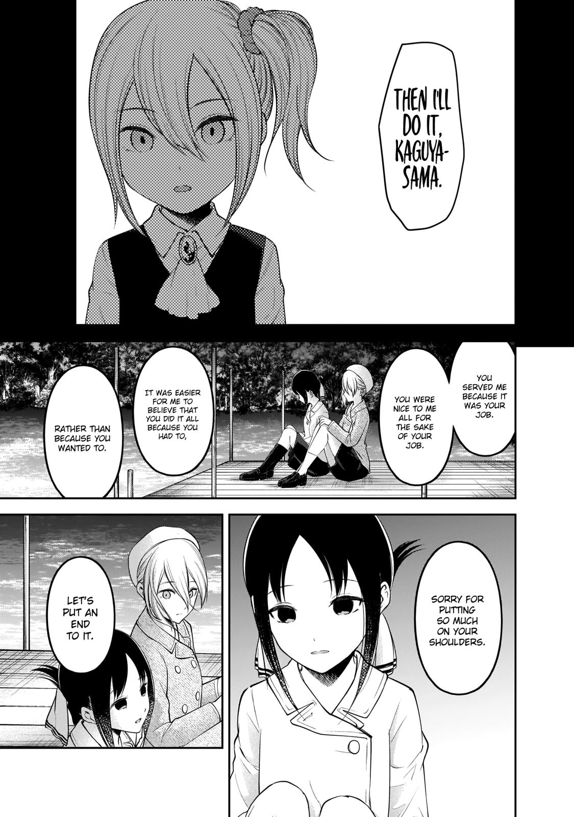Kaguya-sama wa Kokurasetai - Tensai-tachi no Renai Zunousen Chapter 186 page 14 - Chapter 186