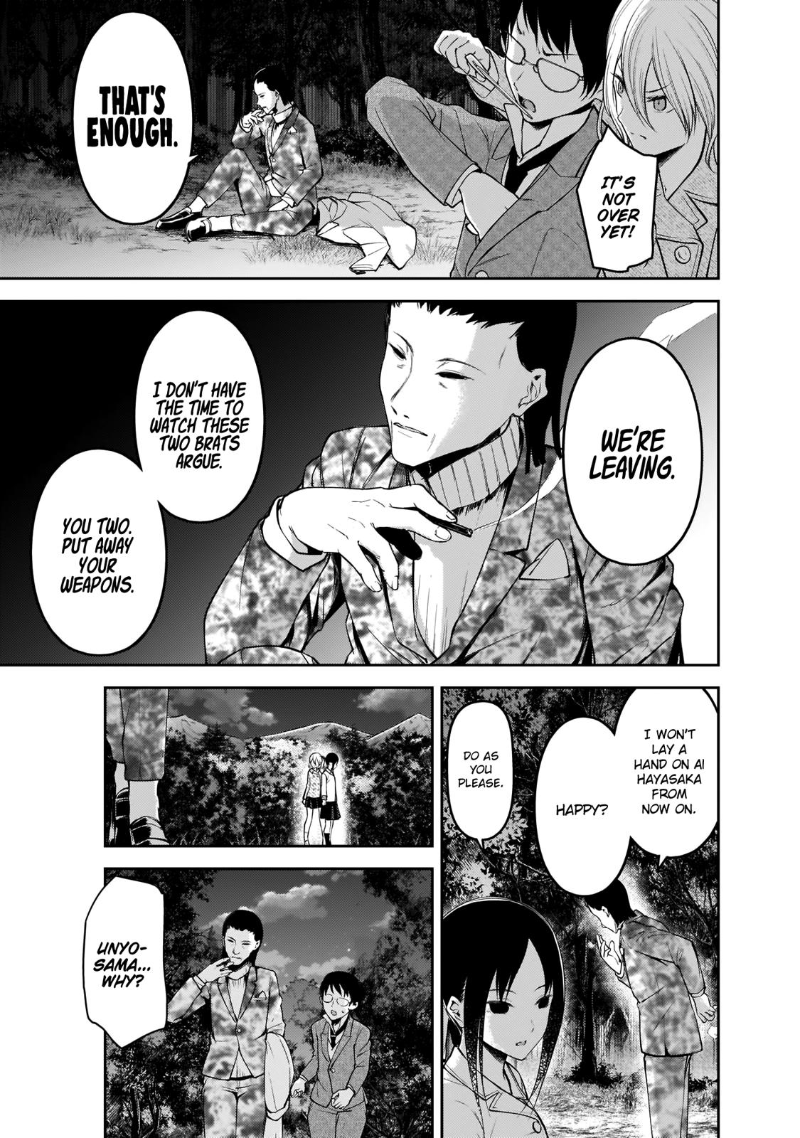 Kaguya-sama wa Kokurasetai - Tensai-tachi no Renai Zunousen Chapter 186 page 8 - Chapter 186