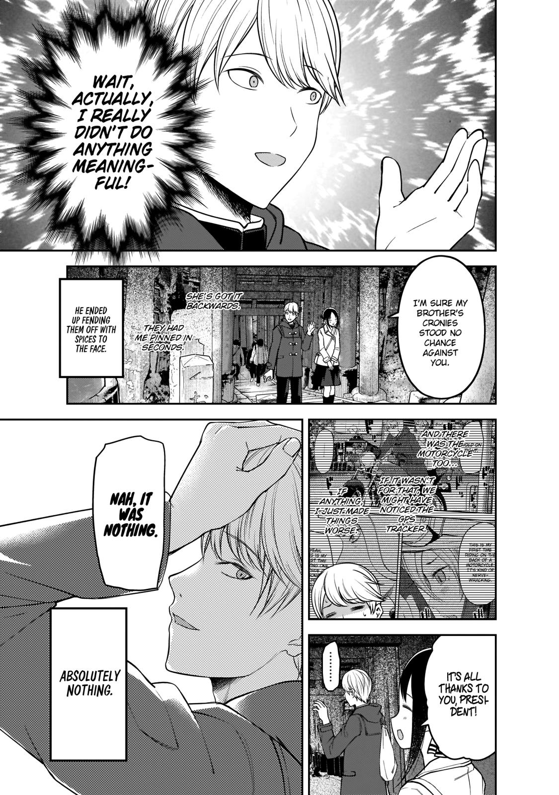 Kaguya-sama wa Kokurasetai - Tensai-tachi no Renai Zunousen Chapter 187 page 10 - Chapter 187