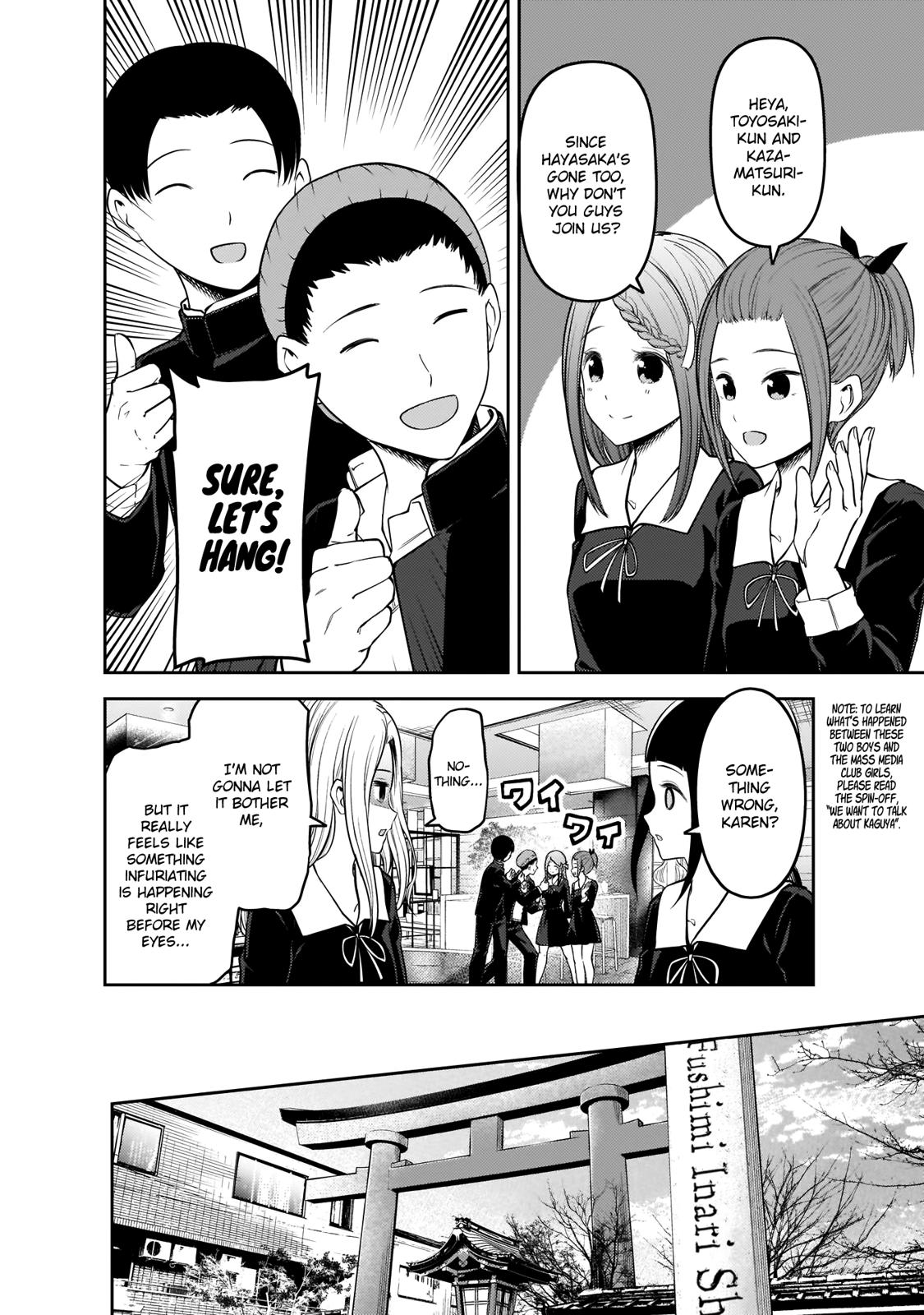Kaguya-sama wa Kokurasetai - Tensai-tachi no Renai Zunousen Chapter 187 page 7 - Chapter 187