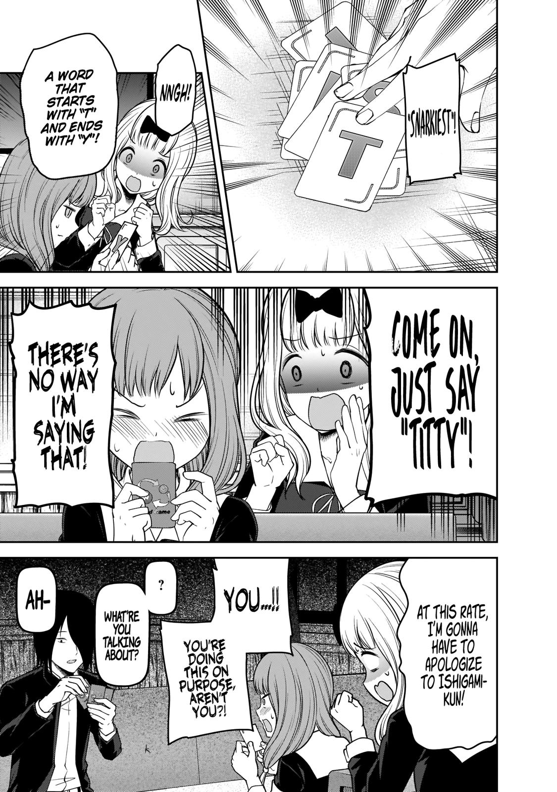 Kaguya-sama wa Kokurasetai - Tensai-tachi no Renai Zunousen Chapter 188 page 12 - Chapter 188