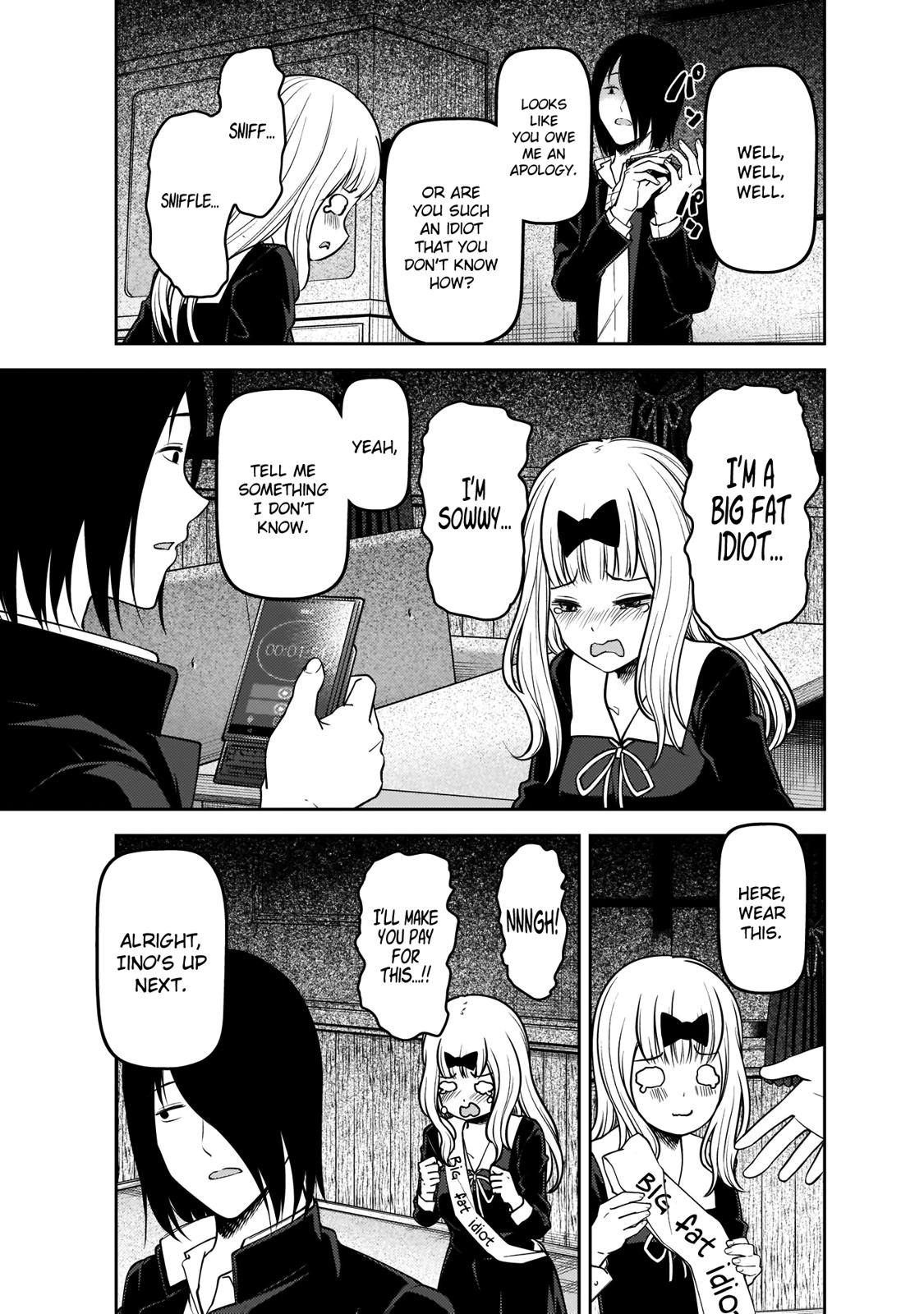 Kaguya-sama wa Kokurasetai - Tensai-tachi no Renai Zunousen Chapter 188 page 14 - Chapter 188