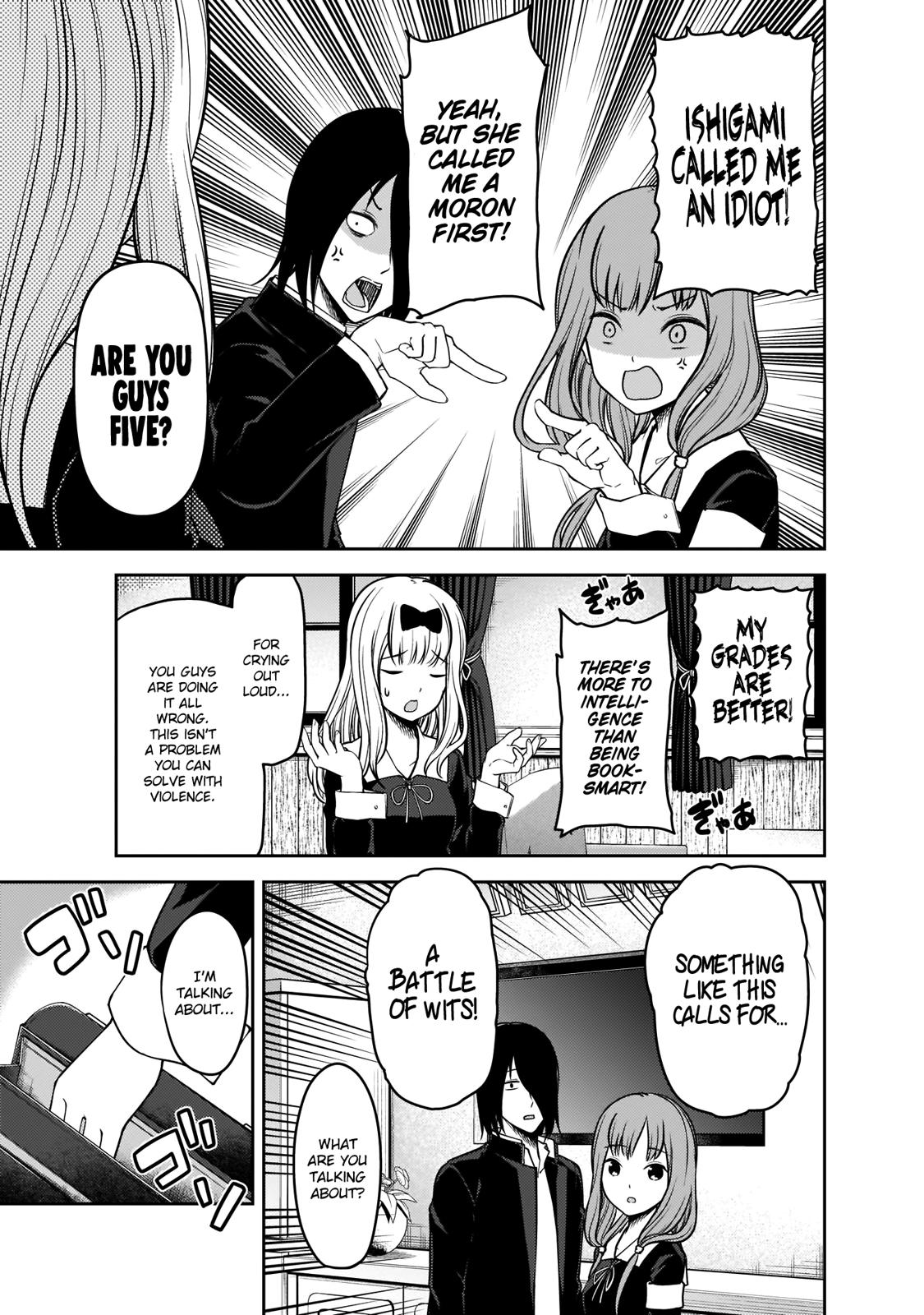 Kaguya-sama wa Kokurasetai - Tensai-tachi no Renai Zunousen Chapter 188 page 4 - Chapter 188