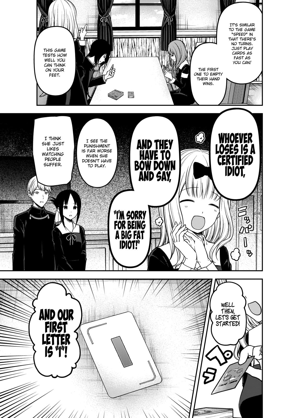 Kaguya-sama wa Kokurasetai - Tensai-tachi no Renai Zunousen Chapter 188 page 6 - Chapter 188