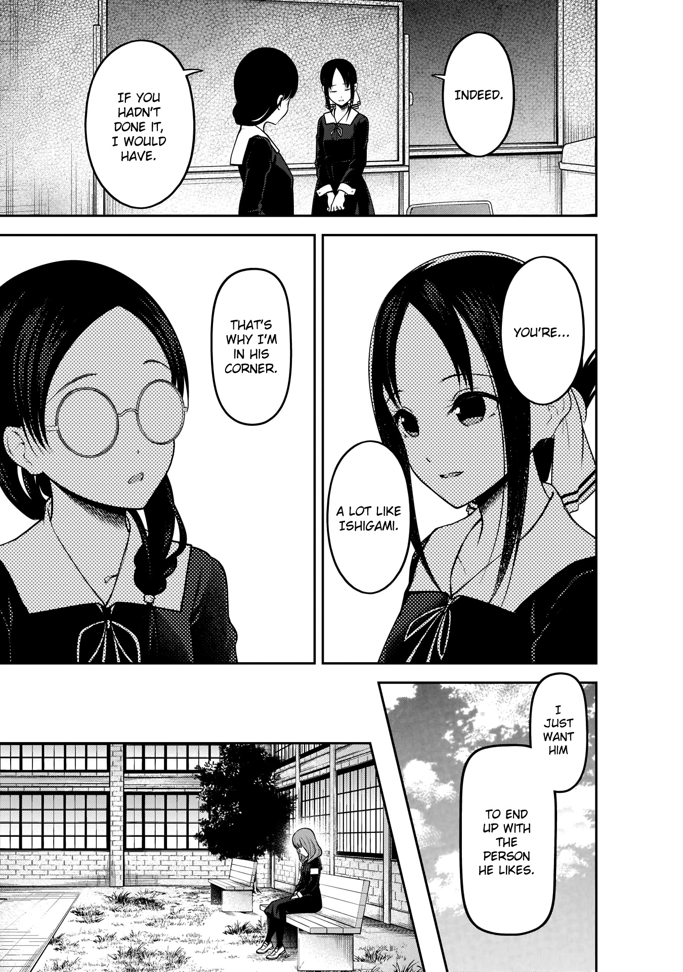 Kaguya-sama wa Kokurasetai - Tensai-tachi no Renai Zunousen Chapter 189 page 10 - Chapter 189: Kaguya Shinomiya's Impossible Challenge: "The Buddha's Stone Begging Bowl"