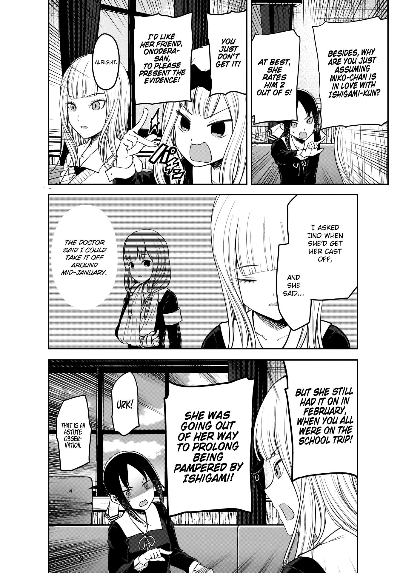 Kaguya-sama wa Kokurasetai - Tensai-tachi no Renai Zunousen Chapter 189 page 15 - Chapter 189: Kaguya Shinomiya's Impossible Challenge: "The Buddha's Stone Begging Bowl"