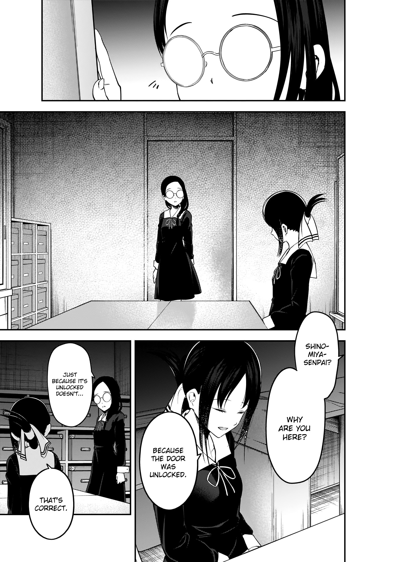 Kaguya-sama wa Kokurasetai - Tensai-tachi no Renai Zunousen Chapter 189 page 4 - Chapter 189: Kaguya Shinomiya's Impossible Challenge: "The Buddha's Stone Begging Bowl"
