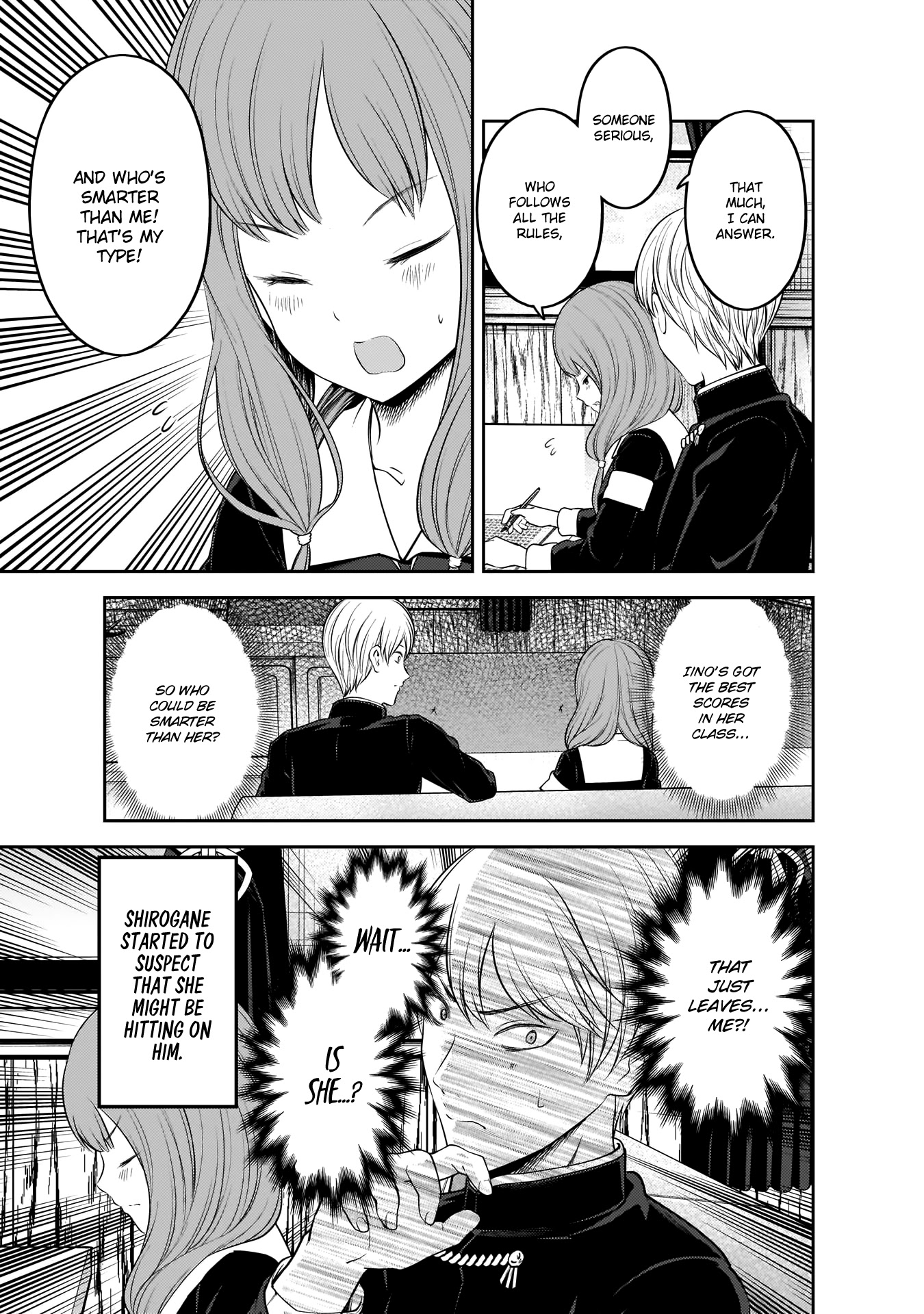 Kaguya-sama wa Kokurasetai - Tensai-tachi no Renai Zunousen Chapter 190 page 8 - Chapter 190: Senpai-kun and Kouhai-chan, Part 3 & Miko Iino Cannot Love, Part 5