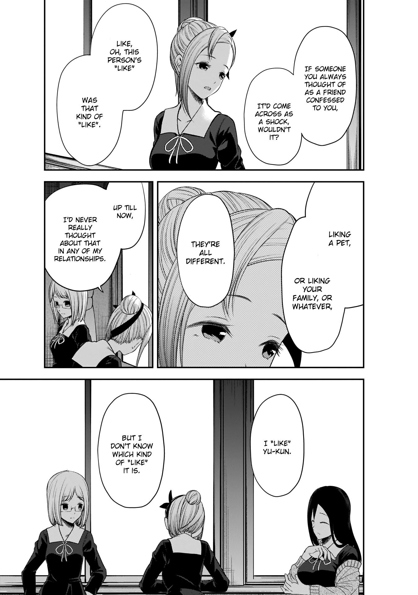 Kaguya-sama wa Kokurasetai - Tensai-tachi no Renai Zunousen Chapter 191 page 10 - Chapter 191: Kaguya Shinomiya's Impossible Challenge: The Swallow's Cowry, Part 5
