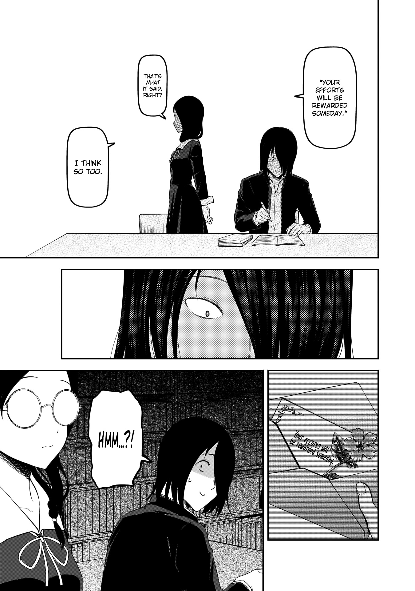 Kaguya-sama wa Kokurasetai - Tensai-tachi no Renai Zunousen Chapter 192 page 14 - Chapter 192: Kobachi Osaragi Is Watching