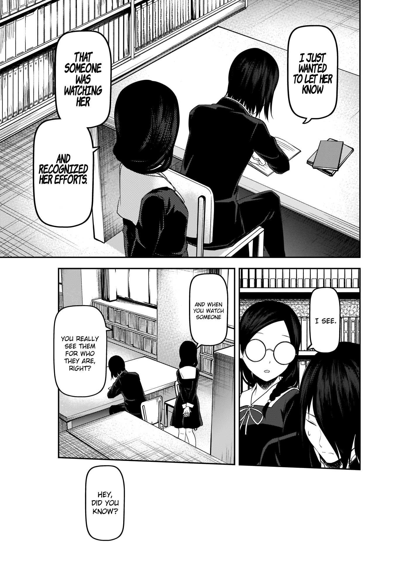 Kaguya-sama wa Kokurasetai - Tensai-tachi no Renai Zunousen Chapter 192 page 16 - Chapter 192: Kobachi Osaragi Is Watching
