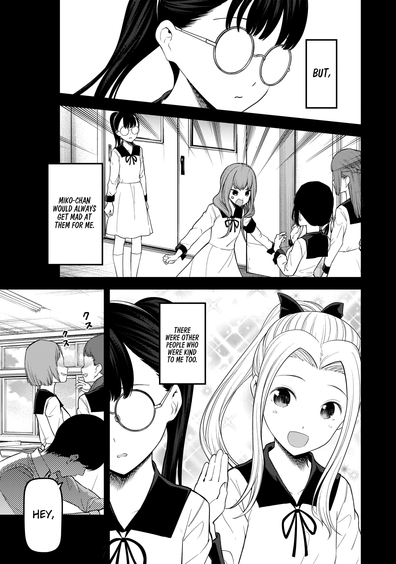 Kaguya-sama wa Kokurasetai - Tensai-tachi no Renai Zunousen Chapter 192 page 4 - Chapter 192: Kobachi Osaragi Is Watching