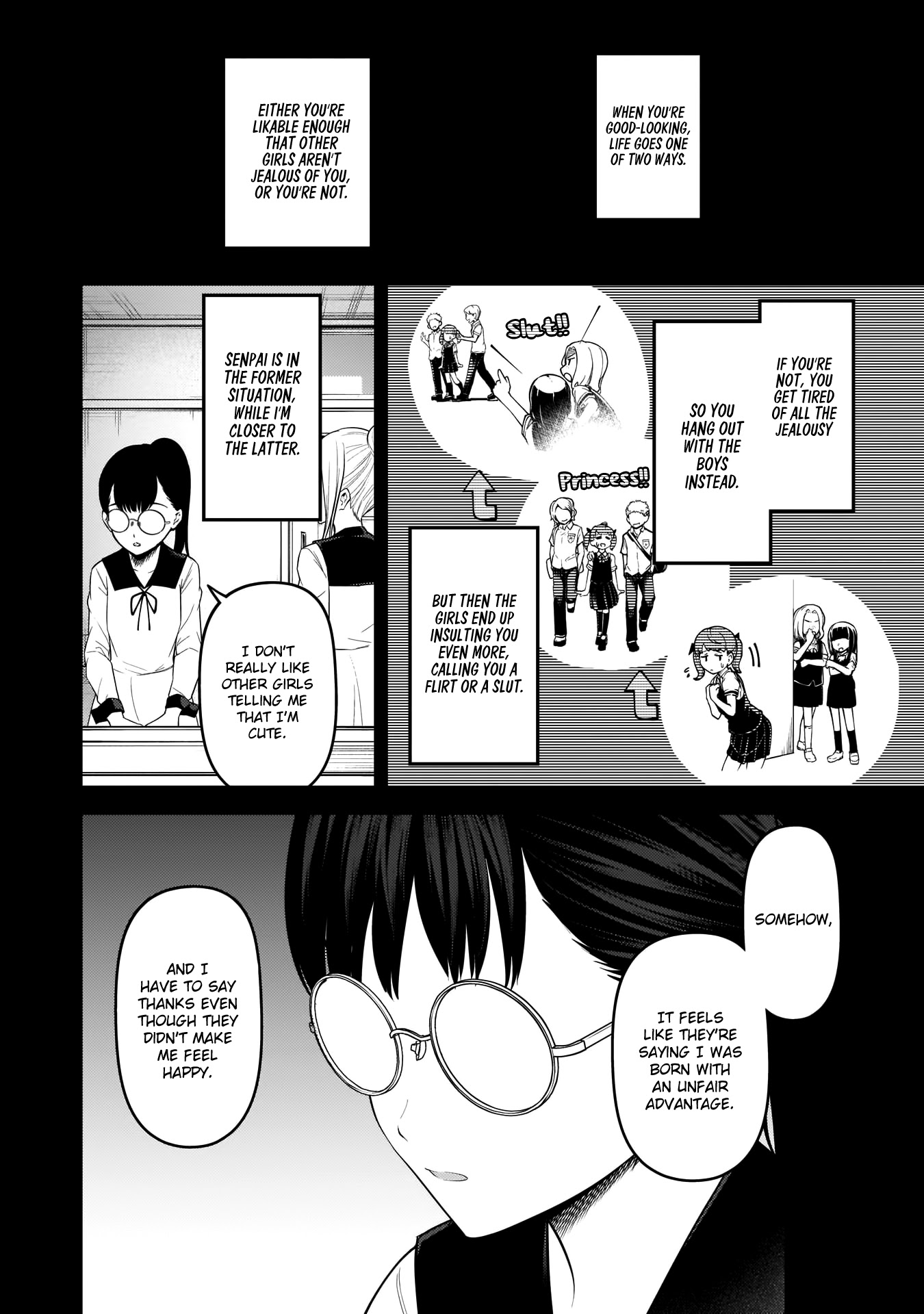 Kaguya-sama wa Kokurasetai - Tensai-tachi no Renai Zunousen Chapter 192 page 7 - Chapter 192: Kobachi Osaragi Is Watching