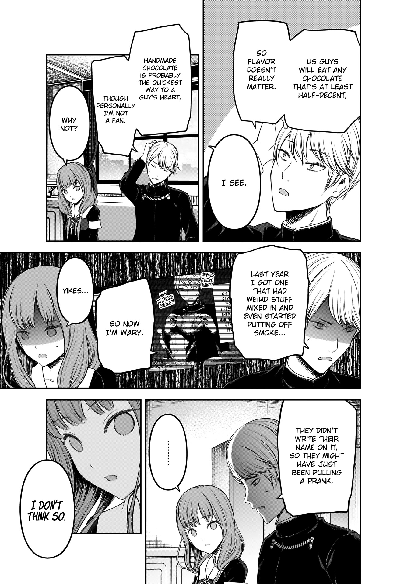 Kaguya-sama wa Kokurasetai - Tensai-tachi no Renai Zunousen Chapter 194 page 12 - Chapter 194: Valentine's at Shuchiin, Part 1