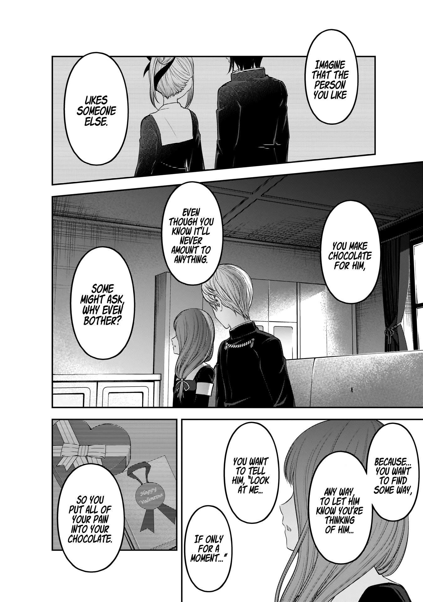 Kaguya-sama wa Kokurasetai - Tensai-tachi no Renai Zunousen Chapter 194 page 13 - Chapter 194: Valentine's at Shuchiin, Part 1