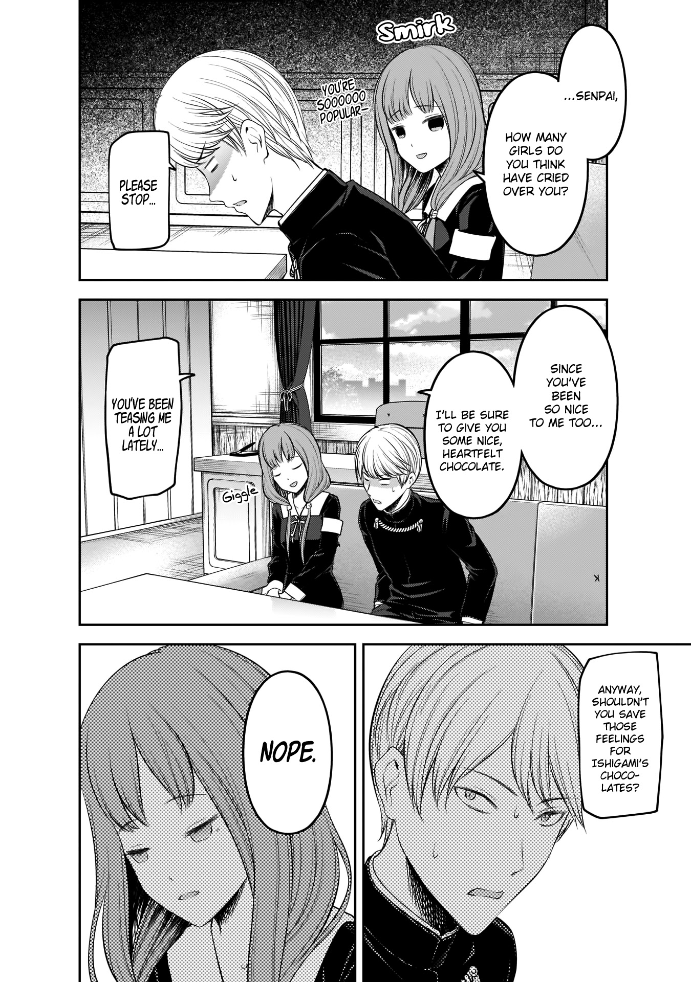 Kaguya-sama wa Kokurasetai - Tensai-tachi no Renai Zunousen Chapter 194 page 15 - Chapter 194: Valentine's at Shuchiin, Part 1