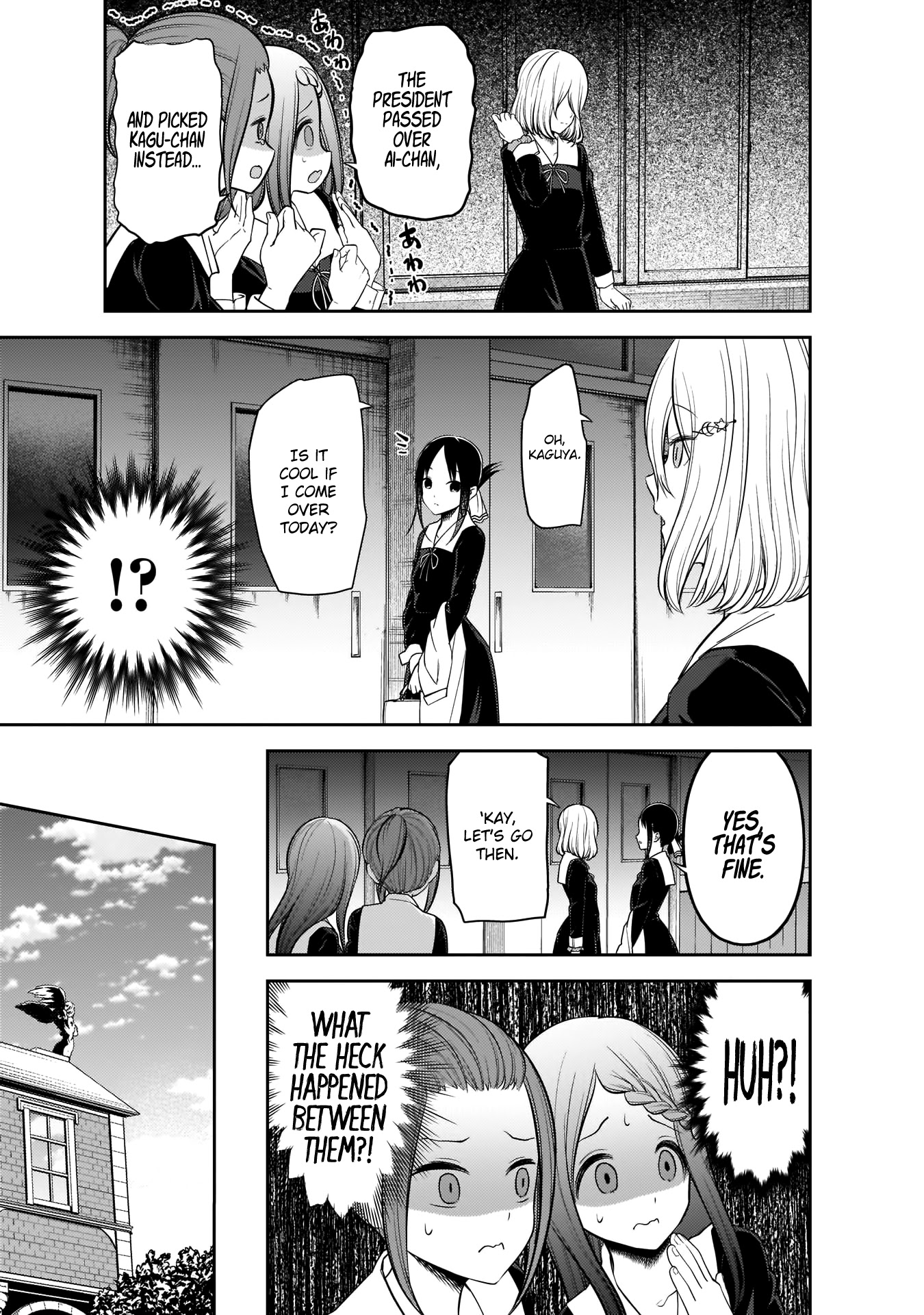 Kaguya-sama wa Kokurasetai - Tensai-tachi no Renai Zunousen Chapter 194 page 4 - Chapter 194: Valentine's at Shuchiin, Part 1