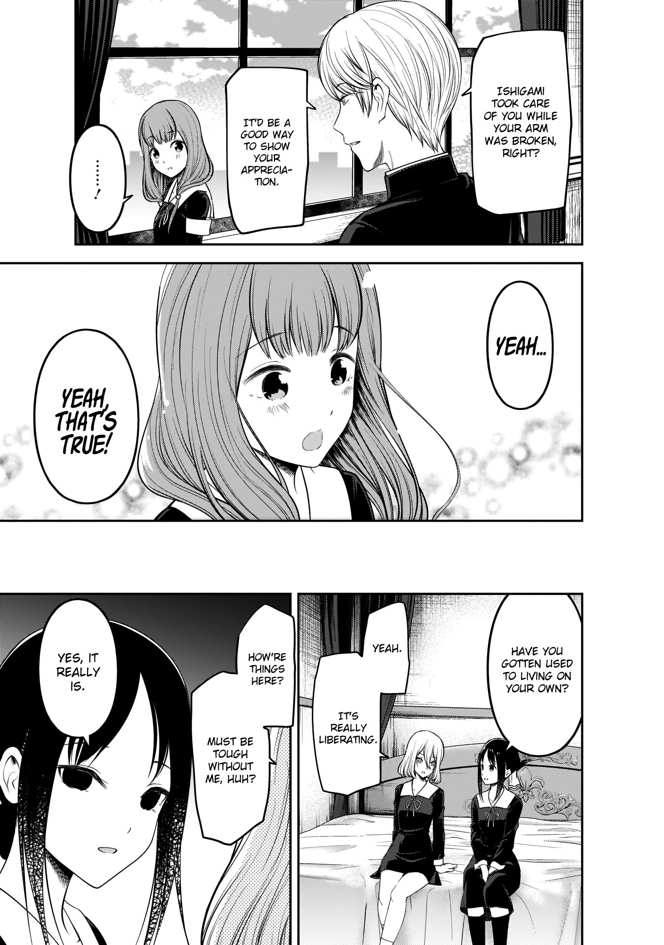 Kaguya-sama wa Kokurasetai - Tensai-tachi no Renai Zunousen Chapter 194 page 6 - Chapter 194: Valentine's at Shuchiin, Part 1