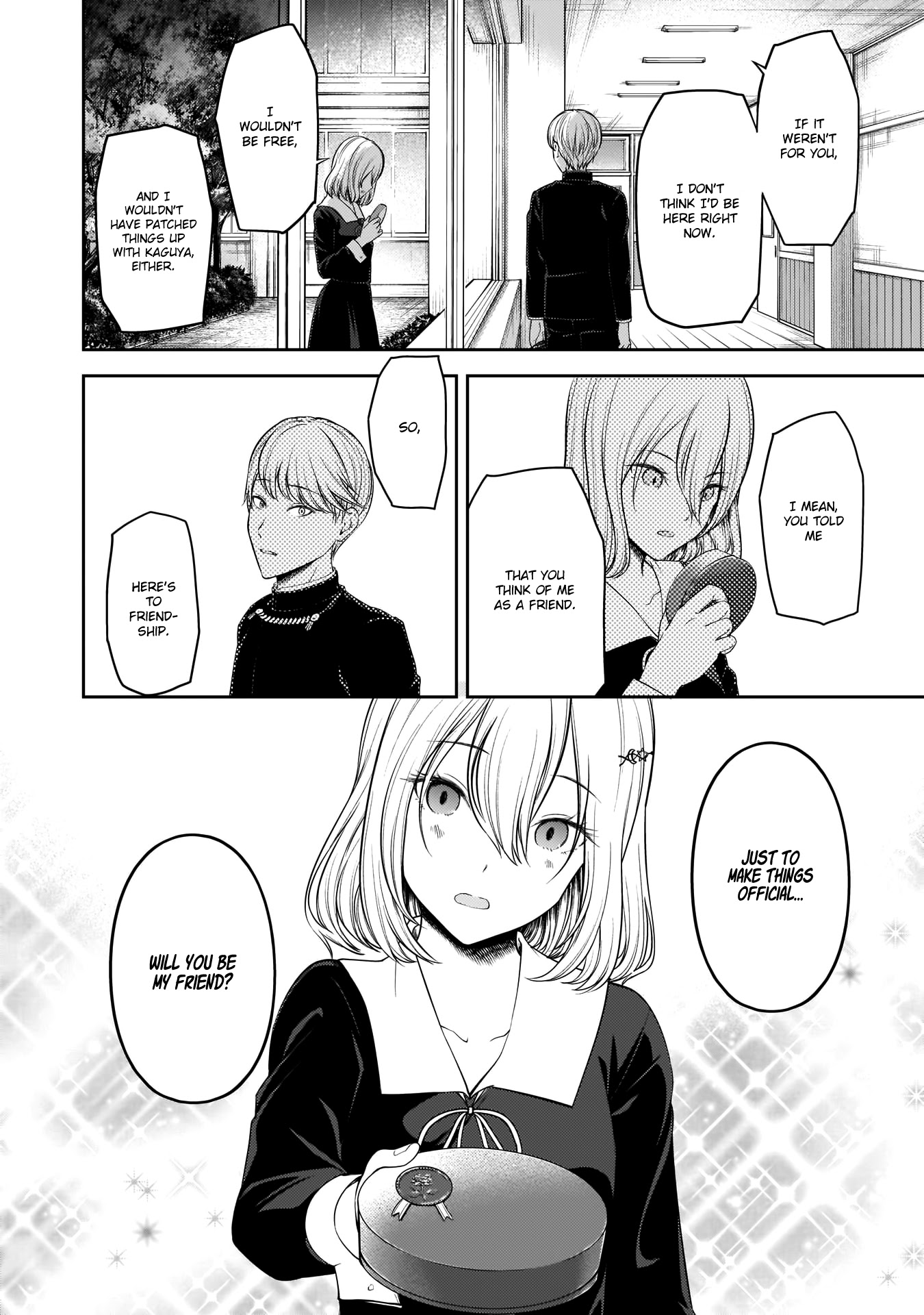 Kaguya-sama wa Kokurasetai - Tensai-tachi no Renai Zunousen Chapter 195 page 16 - Chapter 195: Valentine's at Shuchiin, Part 2