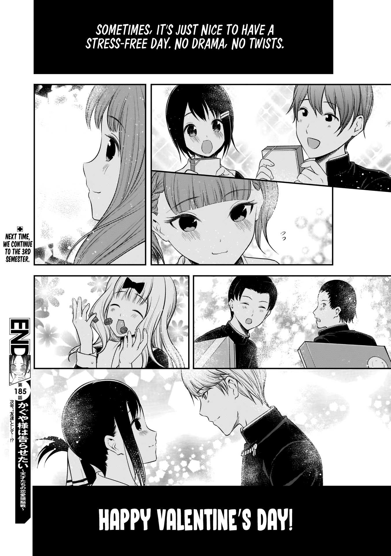 Kaguya-sama wa Kokurasetai - Tensai-tachi no Renai Zunousen Chapter 195 page 20 - Chapter 195: Valentine's at Shuchiin, Part 2
