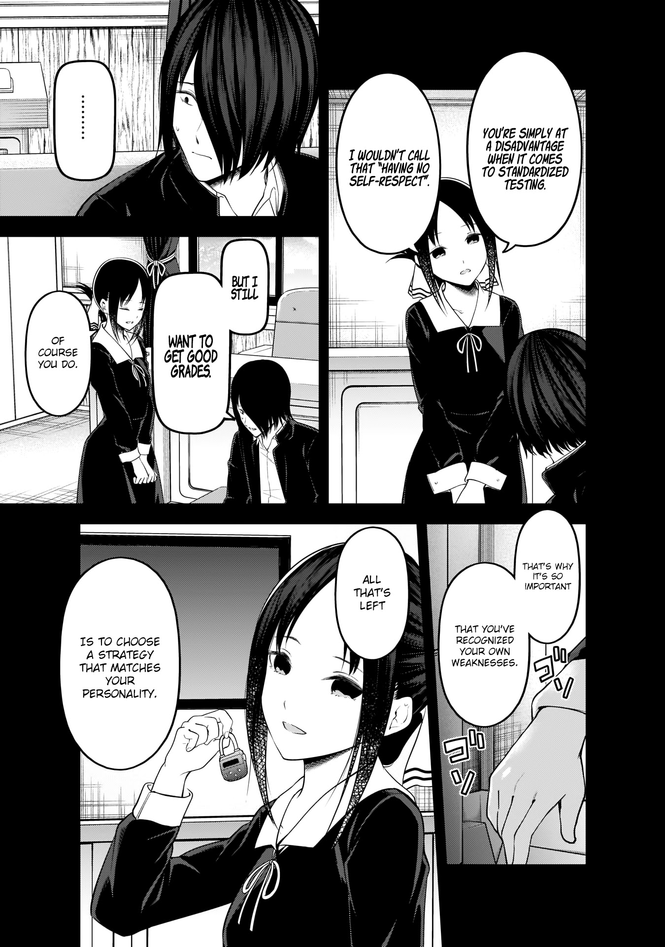 Kaguya-sama wa Kokurasetai - Tensai-tachi no Renai Zunousen Chapter 198 page 10 - Chapter 198: Kaguya Shinomiya's Impossible Challenge: The Swallow's Cowry (Part 6)
