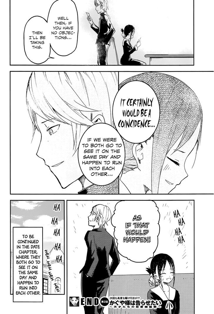 Kaguya-sama wa Kokurasetai - Tensai-tachi no Renai Zunousen Chapter 2 page 19 - Chapter 2 : I Want to Play Old Maid