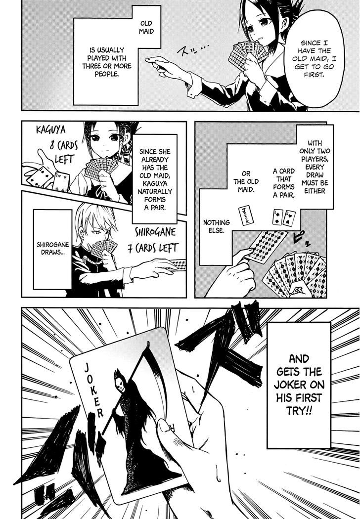 Kaguya-sama wa Kokurasetai - Tensai-tachi no Renai Zunousen Chapter 2 page 6 - Chapter 2 : I Want to Play Old Maid