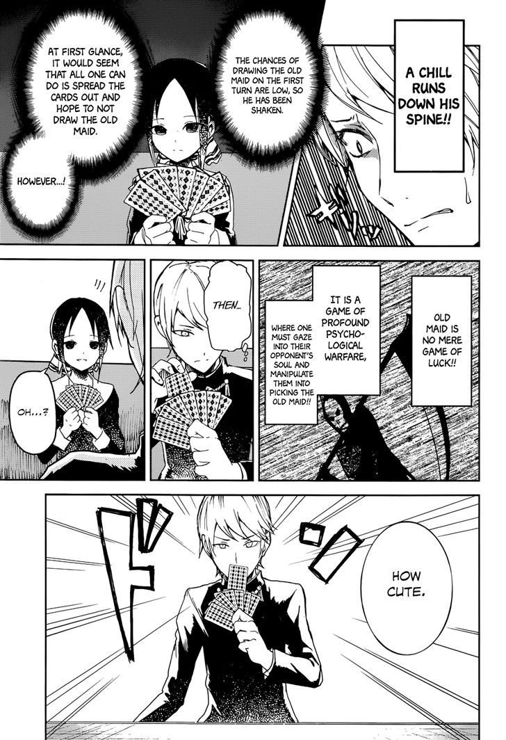 Kaguya-sama wa Kokurasetai - Tensai-tachi no Renai Zunousen Chapter 2 page 7 - Chapter 2 : I Want to Play Old Maid