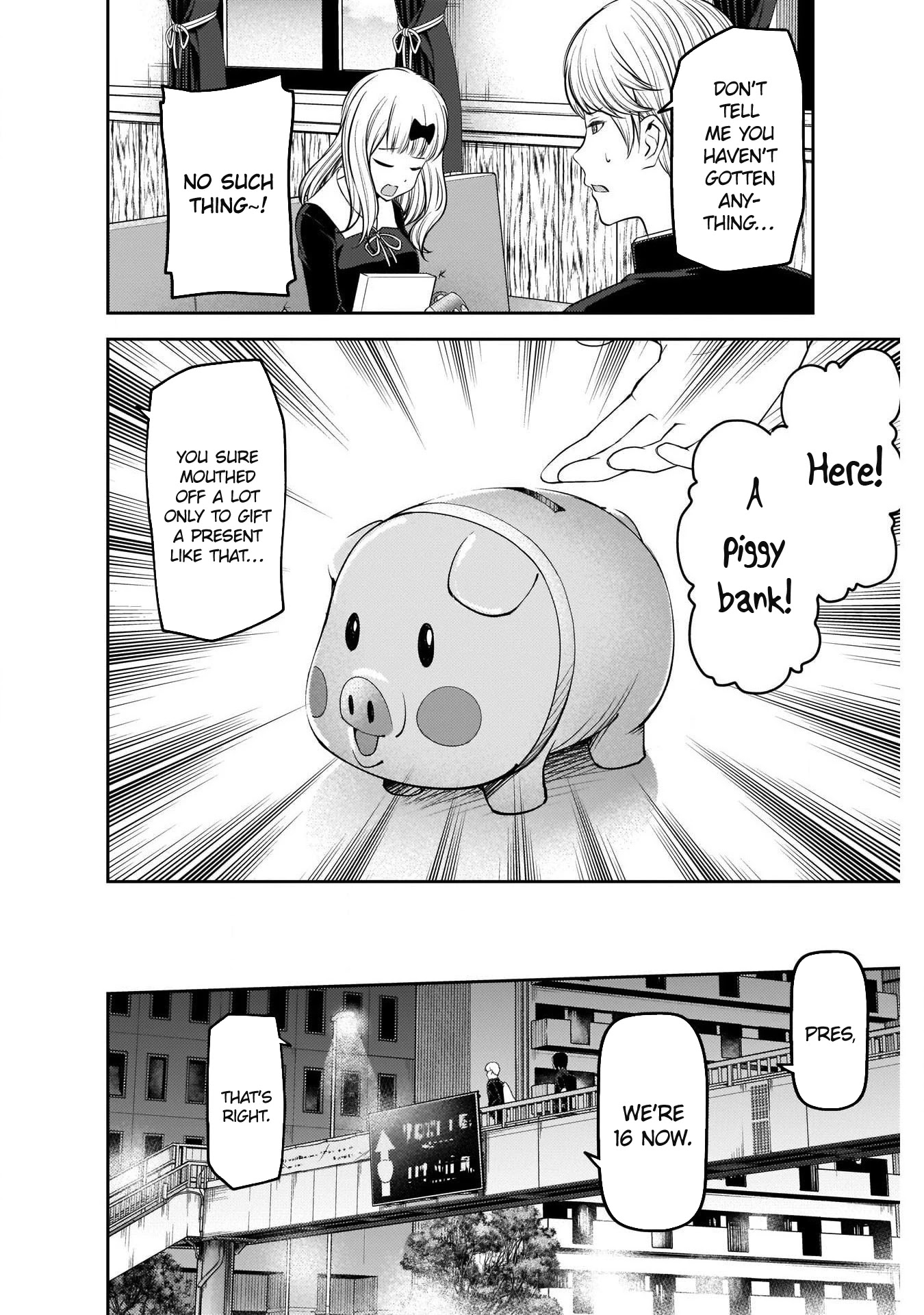 Kaguya-sama wa Kokurasetai - Tensai-tachi no Renai Zunousen Chapter 200 page 12 - Chapter 200: Chika Fujiwara Wants to Celebrate