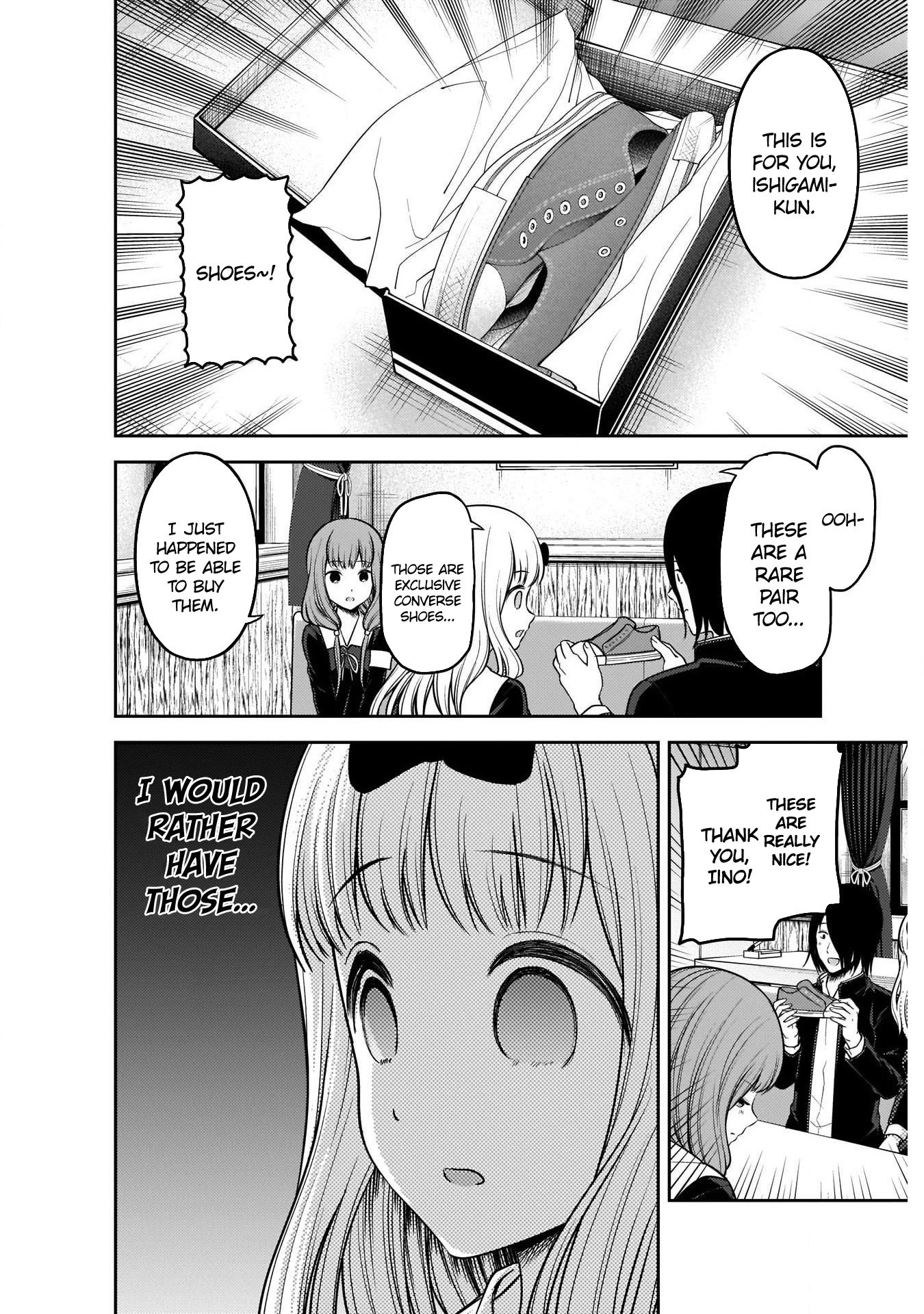 Kaguya-sama wa Kokurasetai - Tensai-tachi no Renai Zunousen Chapter 200 page 8 - Chapter 200: Chika Fujiwara Wants to Celebrate