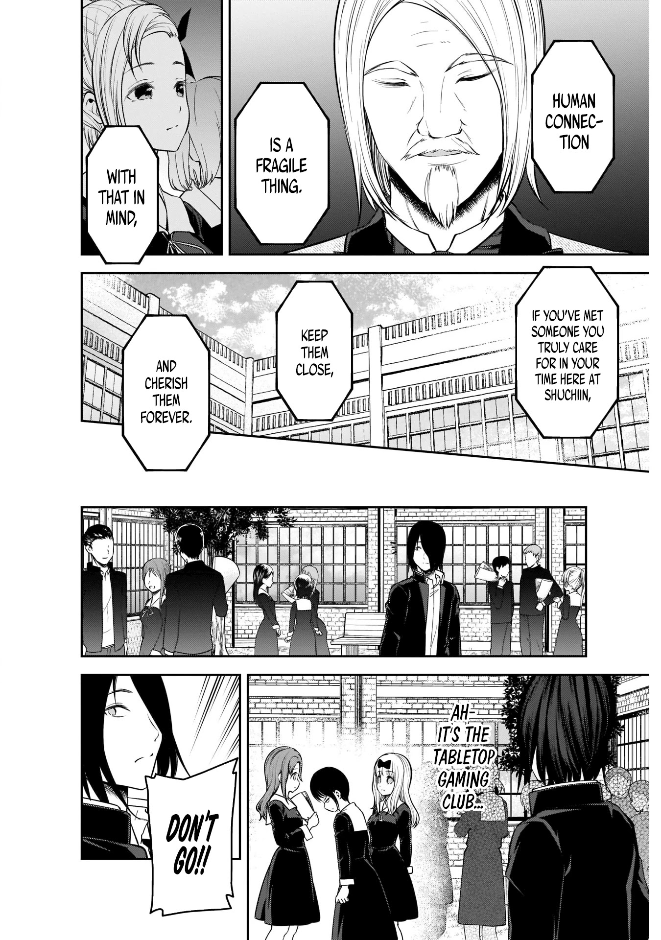 Kaguya-sama wa Kokurasetai - Tensai-tachi no Renai Zunousen Chapter 202 page 4 - Chapter 202: Shuchiin Academy Wants to See Them Off
