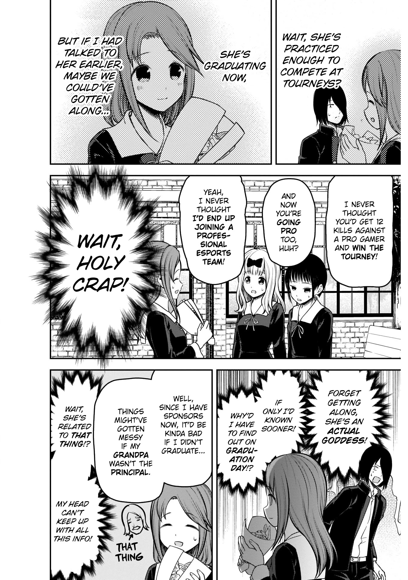 Kaguya-sama wa Kokurasetai - Tensai-tachi no Renai Zunousen Chapter 202 page 6 - Chapter 202: Shuchiin Academy Wants to See Them Off
