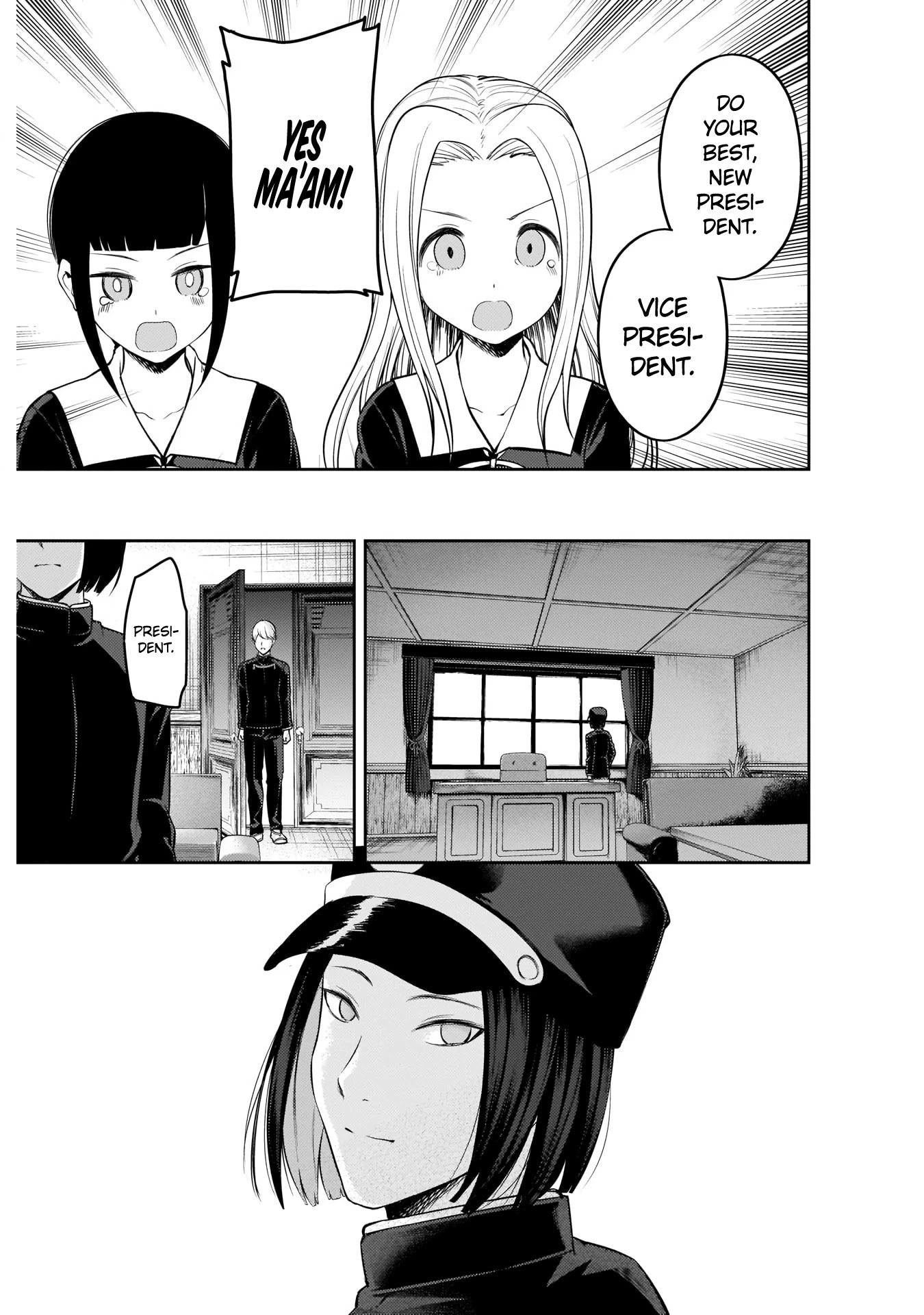 Kaguya-sama wa Kokurasetai - Tensai-tachi no Renai Zunousen Chapter 202 page 9 - Chapter 202: Shuchiin Academy Wants to See Them Off