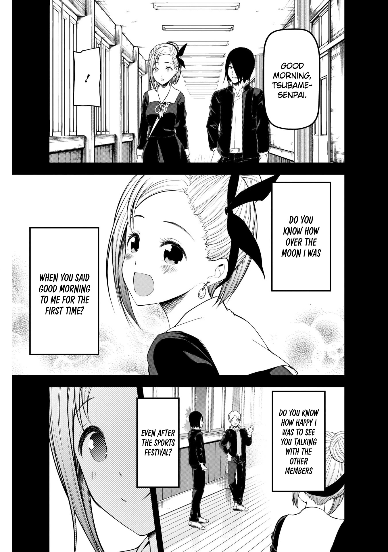Kaguya-sama wa Kokurasetai - Tensai-tachi no Renai Zunousen Chapter 203 page 7 - Chapter 203: Tsubame Koyasu and Yu Ishigami: Part 1