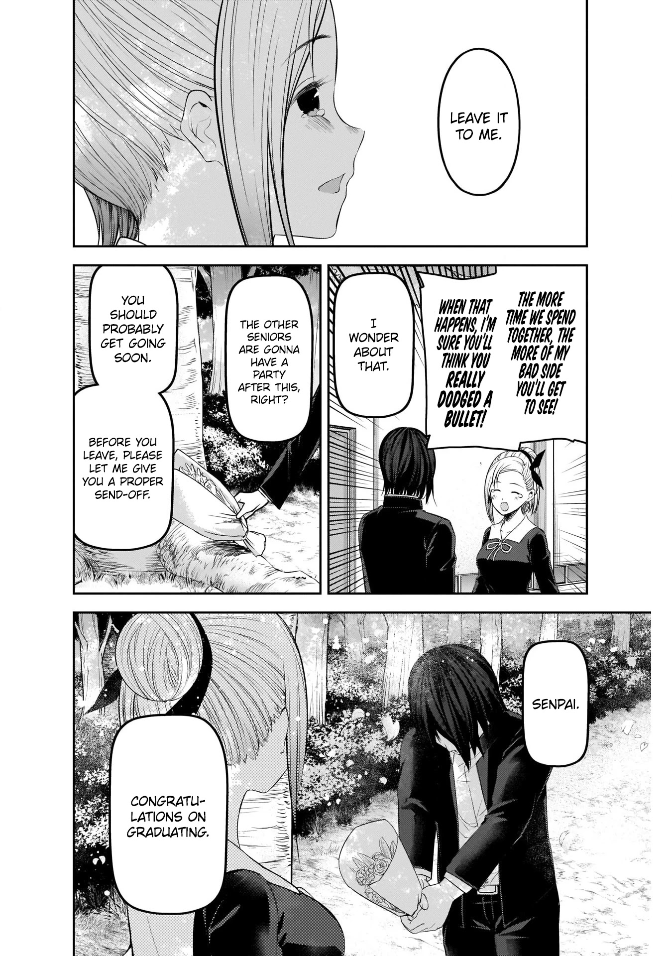 Kaguya-sama wa Kokurasetai - Tensai-tachi no Renai Zunousen Chapter 204 page 14 - Chapter 204: Tsubame Koyasu and Yu Ishigami: Part 2