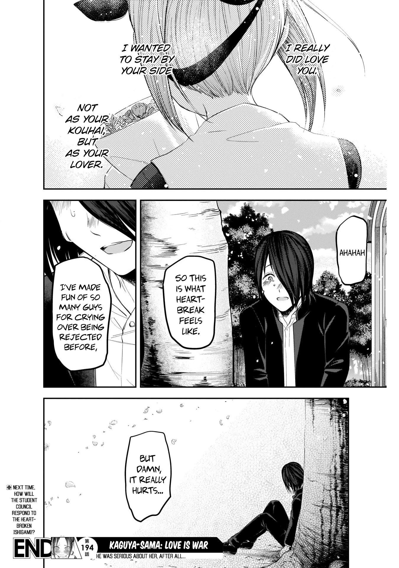 Kaguya-sama wa Kokurasetai - Tensai-tachi no Renai Zunousen Chapter 204 page 18 - Chapter 204: Tsubame Koyasu and Yu Ishigami: Part 2
