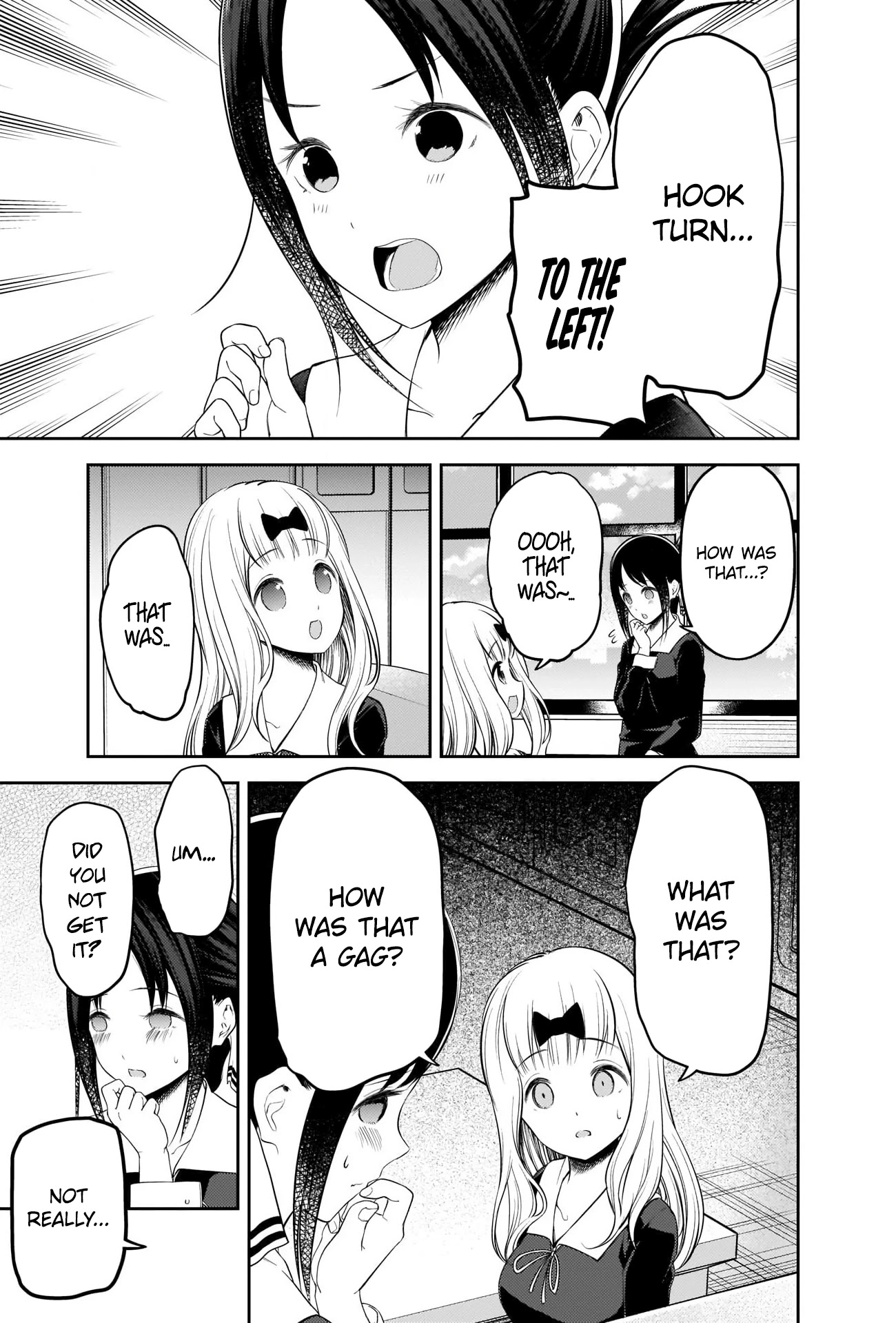 Kaguya-sama wa Kokurasetai - Tensai-tachi no Renai Zunousen Chapter 205 page 11 - Chapter 205: Chika Fujiwara Wants to Make Him Laugh