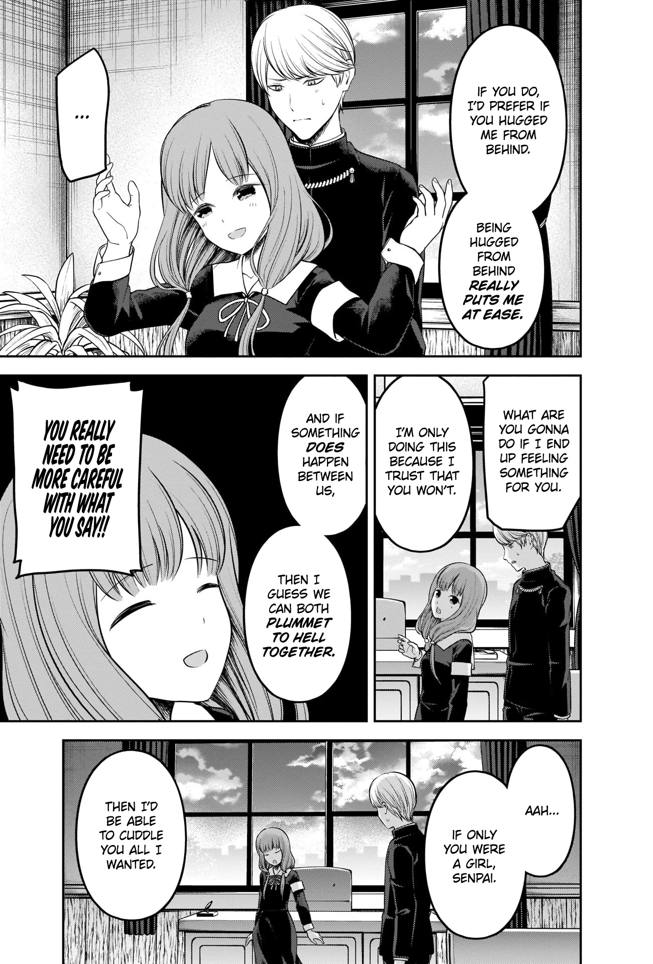 Kaguya-sama wa Kokurasetai - Tensai-tachi no Renai Zunousen Chapter 206 page 13 - Chapter 206: Miyuki Shirogane Isn’t Depressing