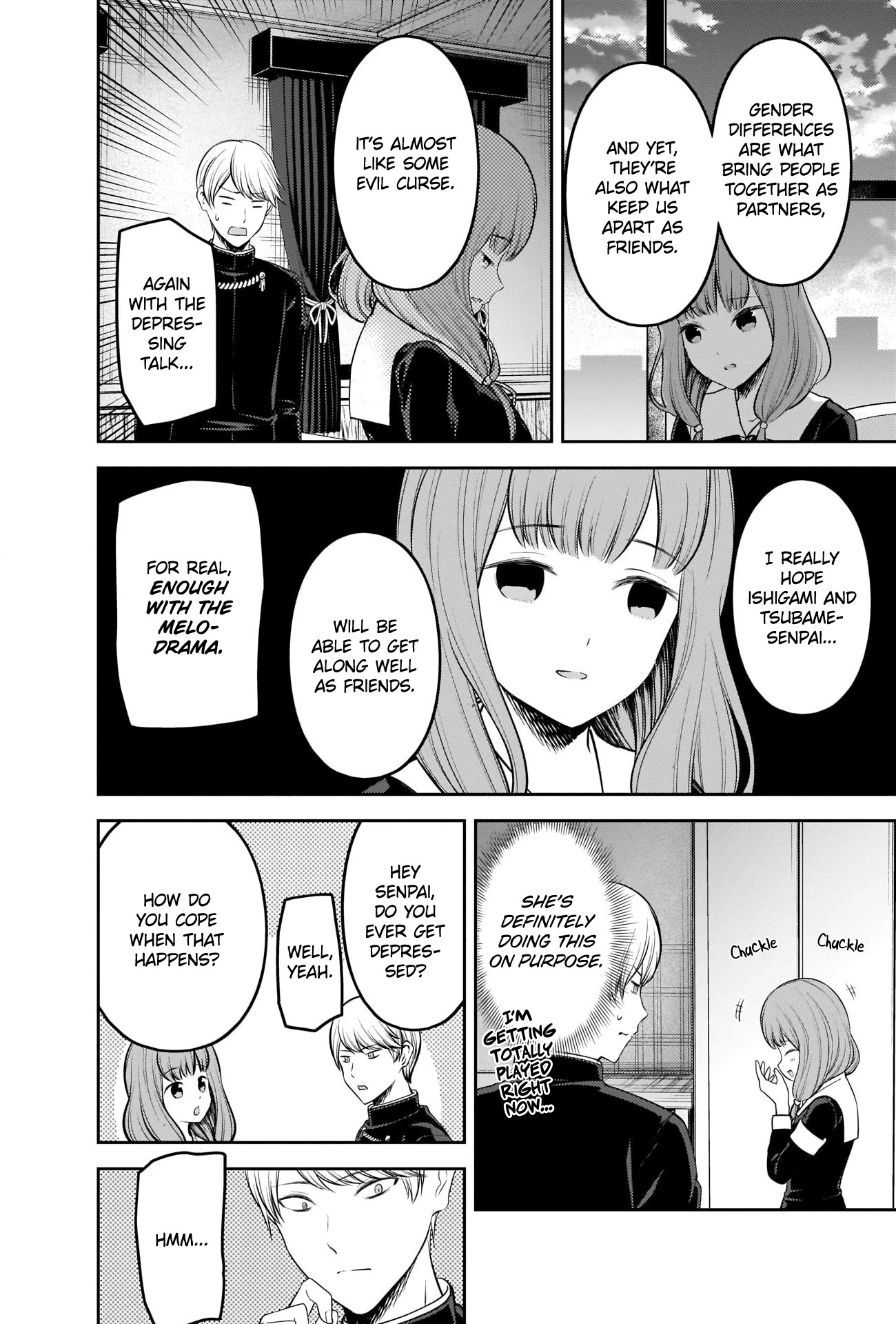 Kaguya-sama wa Kokurasetai - Tensai-tachi no Renai Zunousen Chapter 206 page 14 - Chapter 206: Miyuki Shirogane Isn’t Depressing