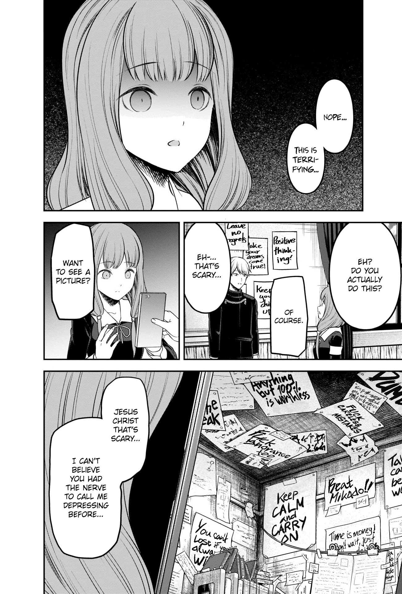 Kaguya-sama wa Kokurasetai - Tensai-tachi no Renai Zunousen Chapter 206 page 16 - Chapter 206: Miyuki Shirogane Isn’t Depressing